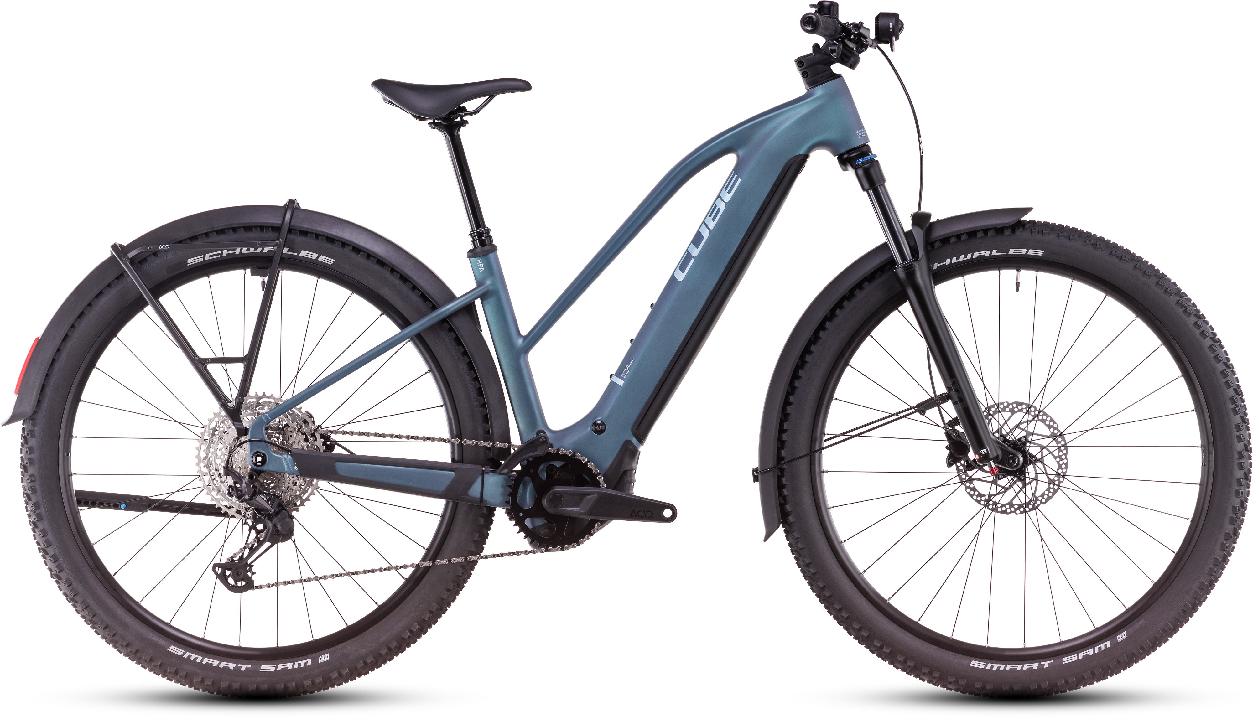 Cube Reaction Hybrid Pro 800 Allroad Trapez gris émeraude et prisme (2025)