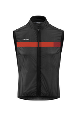 Gilet coupe-vent CUBE TEAMLINE noir