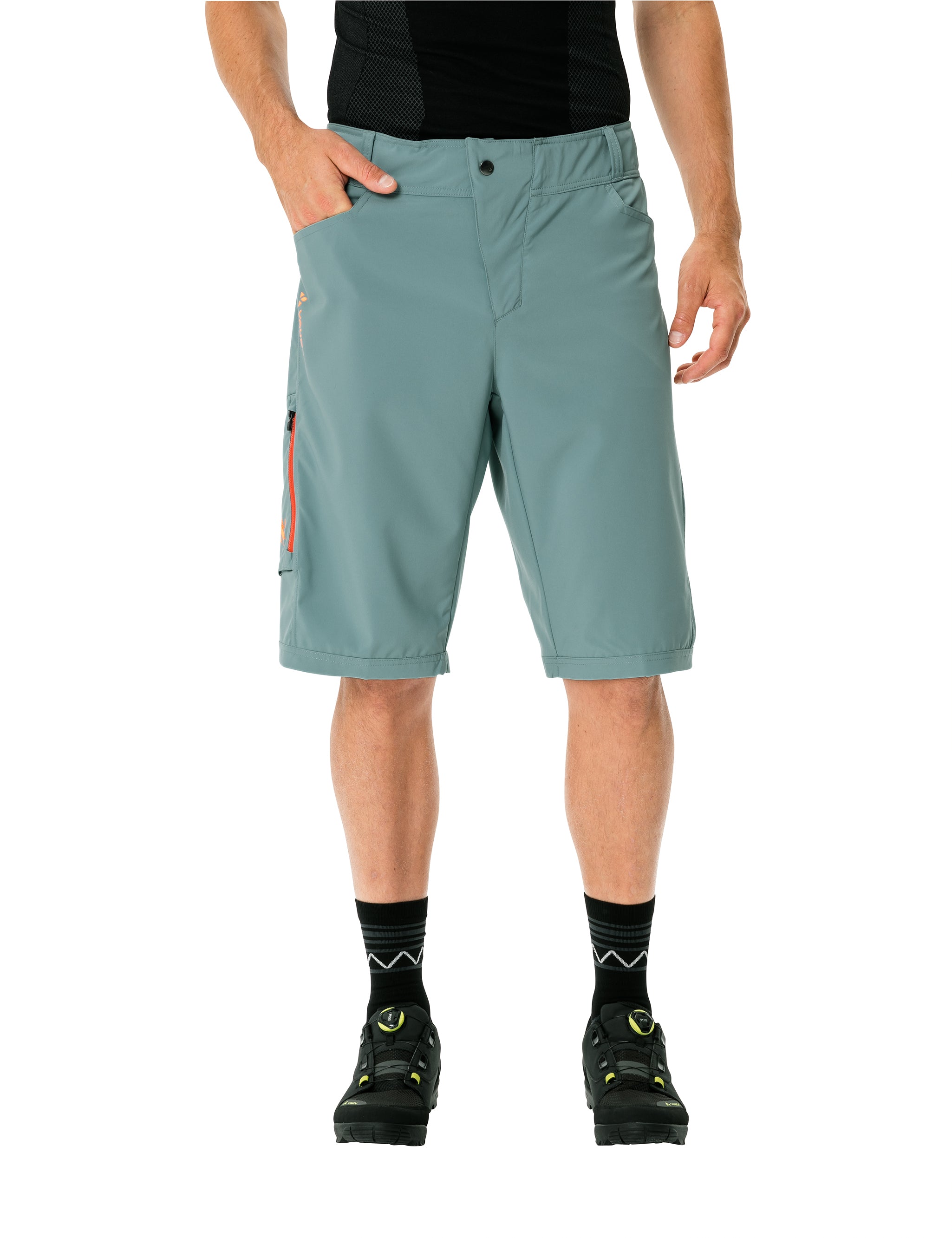 VAUDE Ledro Short Homme, pétrole