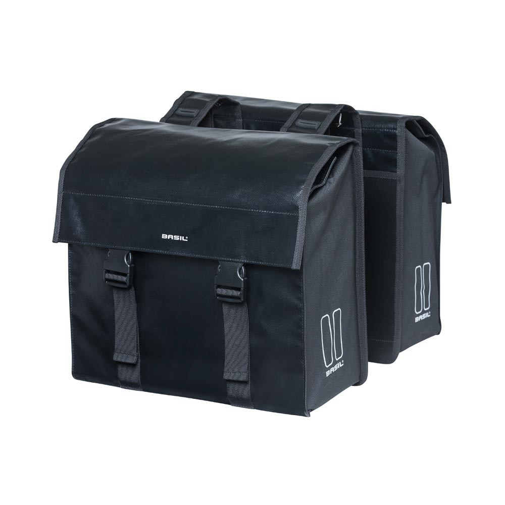 Basil Urban Load sac porte-bagages double 48-53l noir