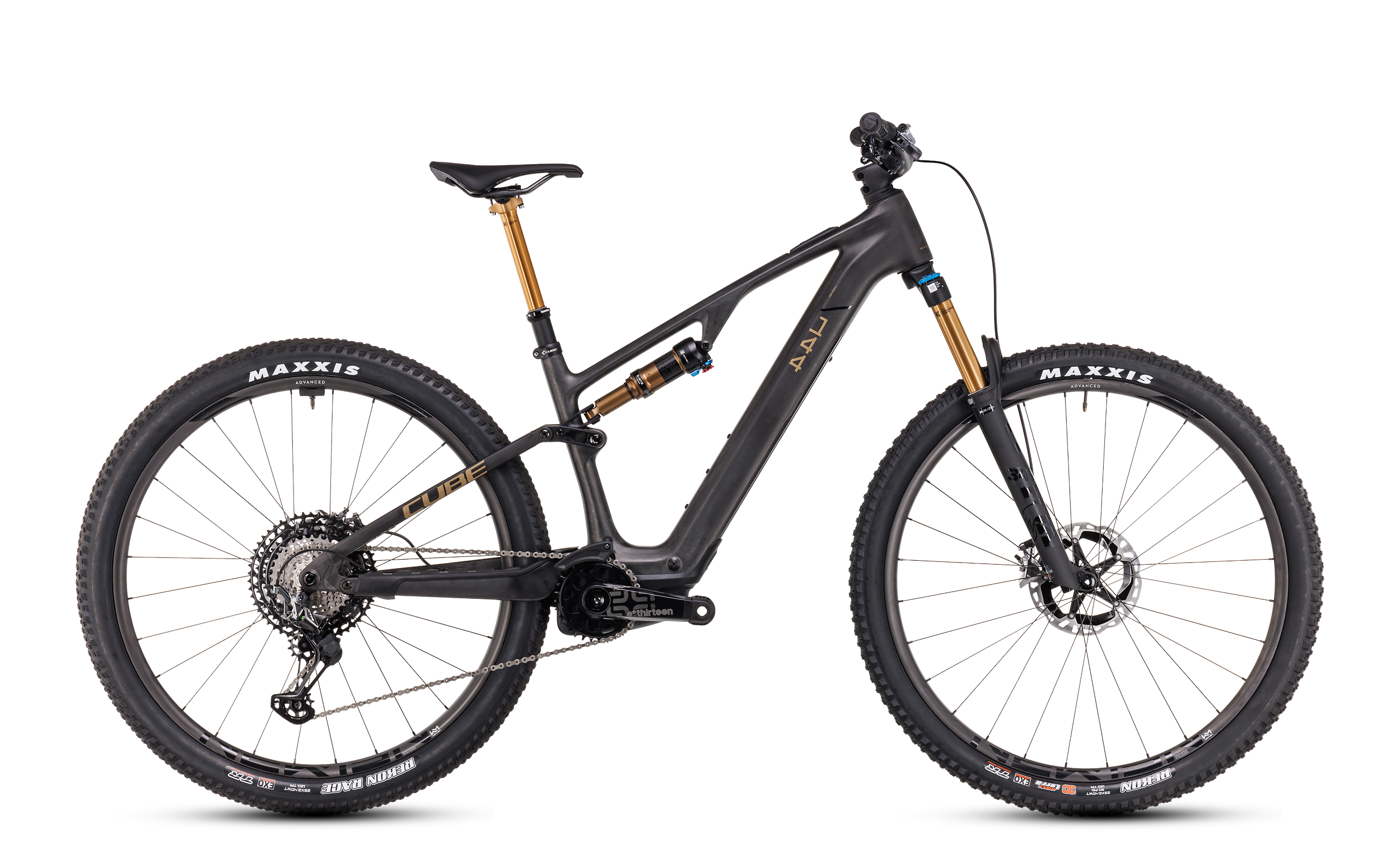 Cube AMS Hybrid ONE44 C:68X SLT 400X 29 carbon´n´golddust (2025)