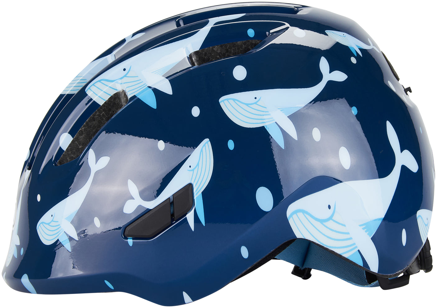 ABUS Smiley 3.0 Casque Enfant, baleine bleue