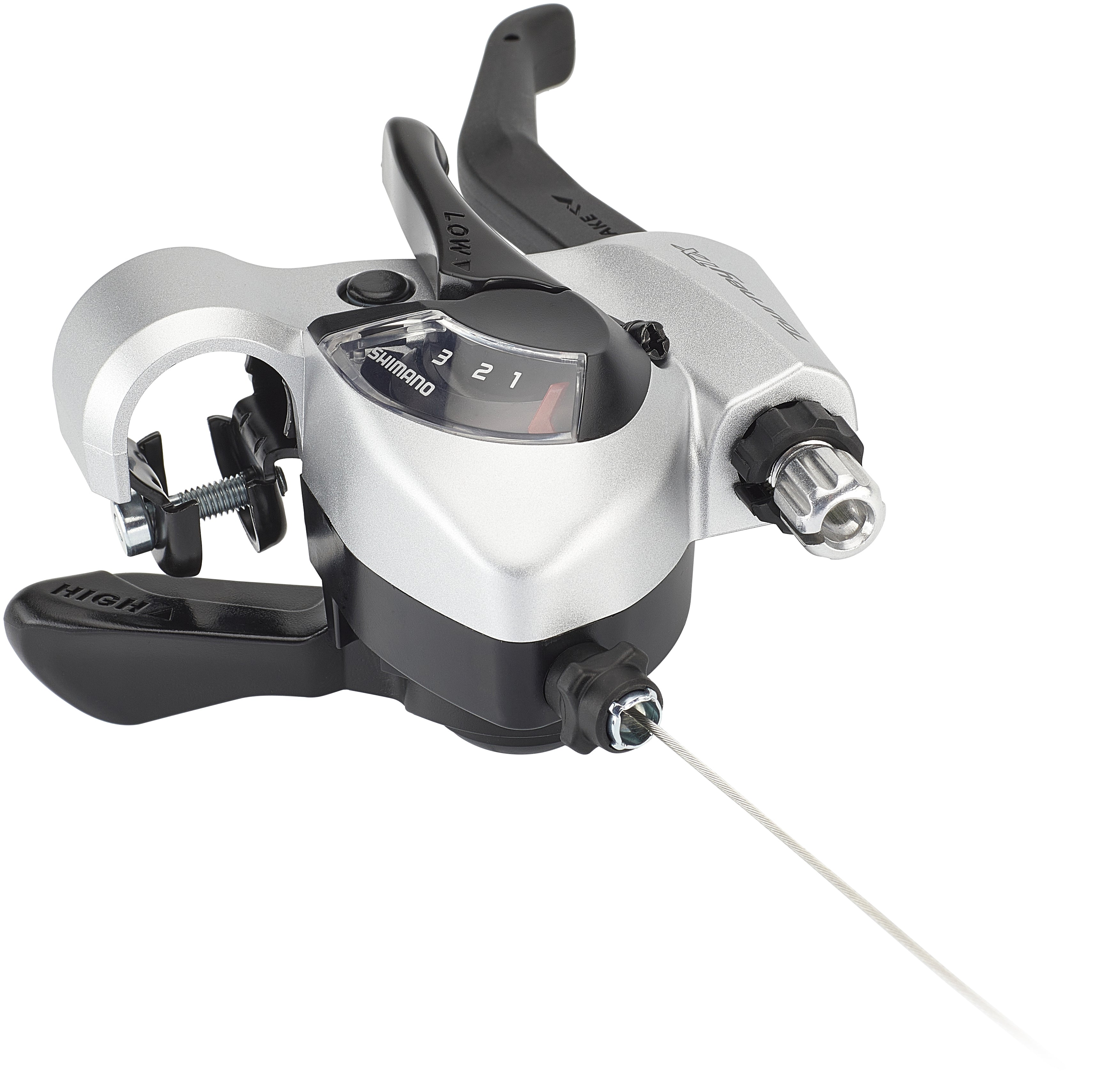 Shimano Tourney TX ST-TX800 levier de vitesse/frein pour V-Brake gauche 3 fois argent