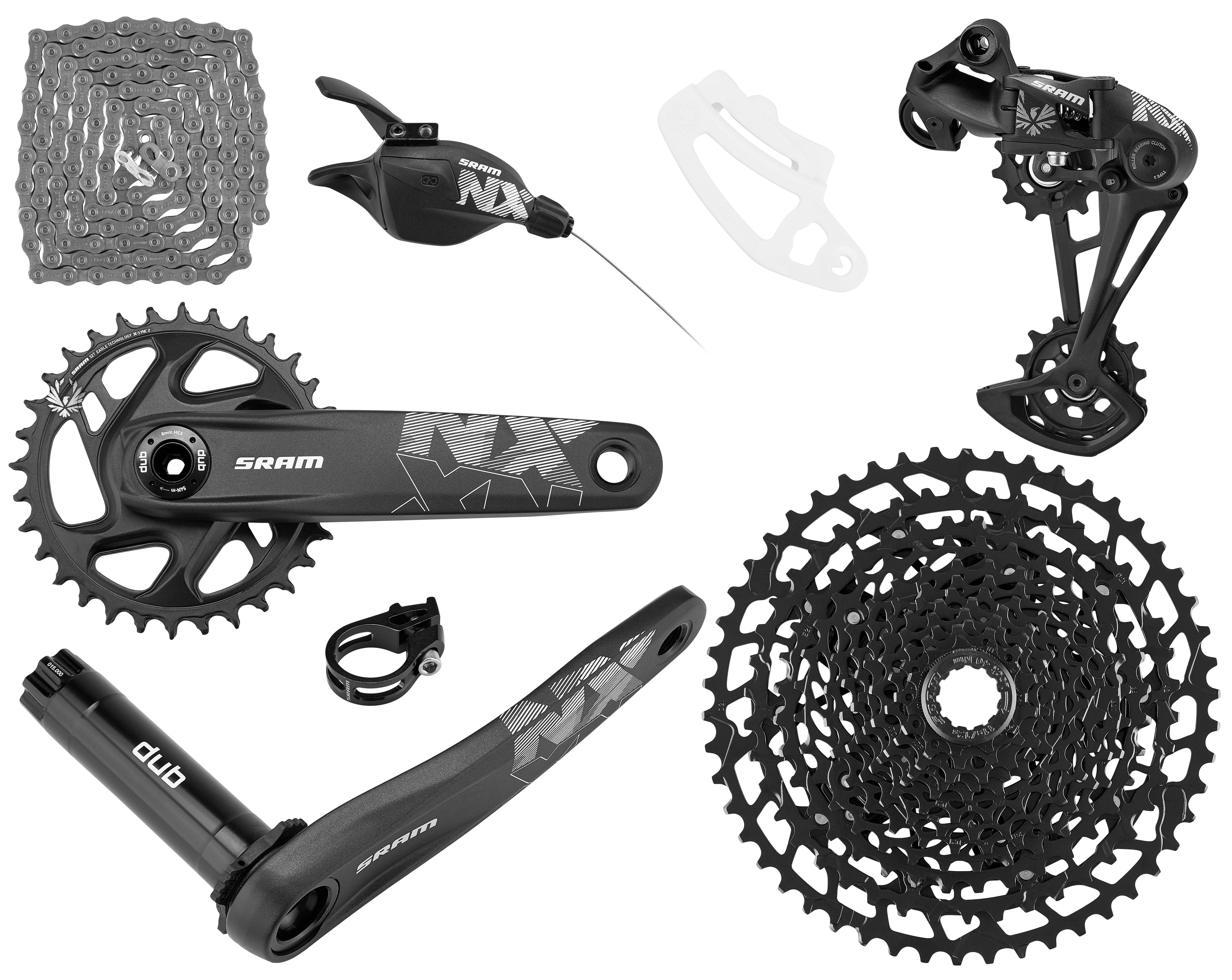 Groupe SRAM NX Eagle DUB 170 12 vitesses 32T X-Sync XG-1230