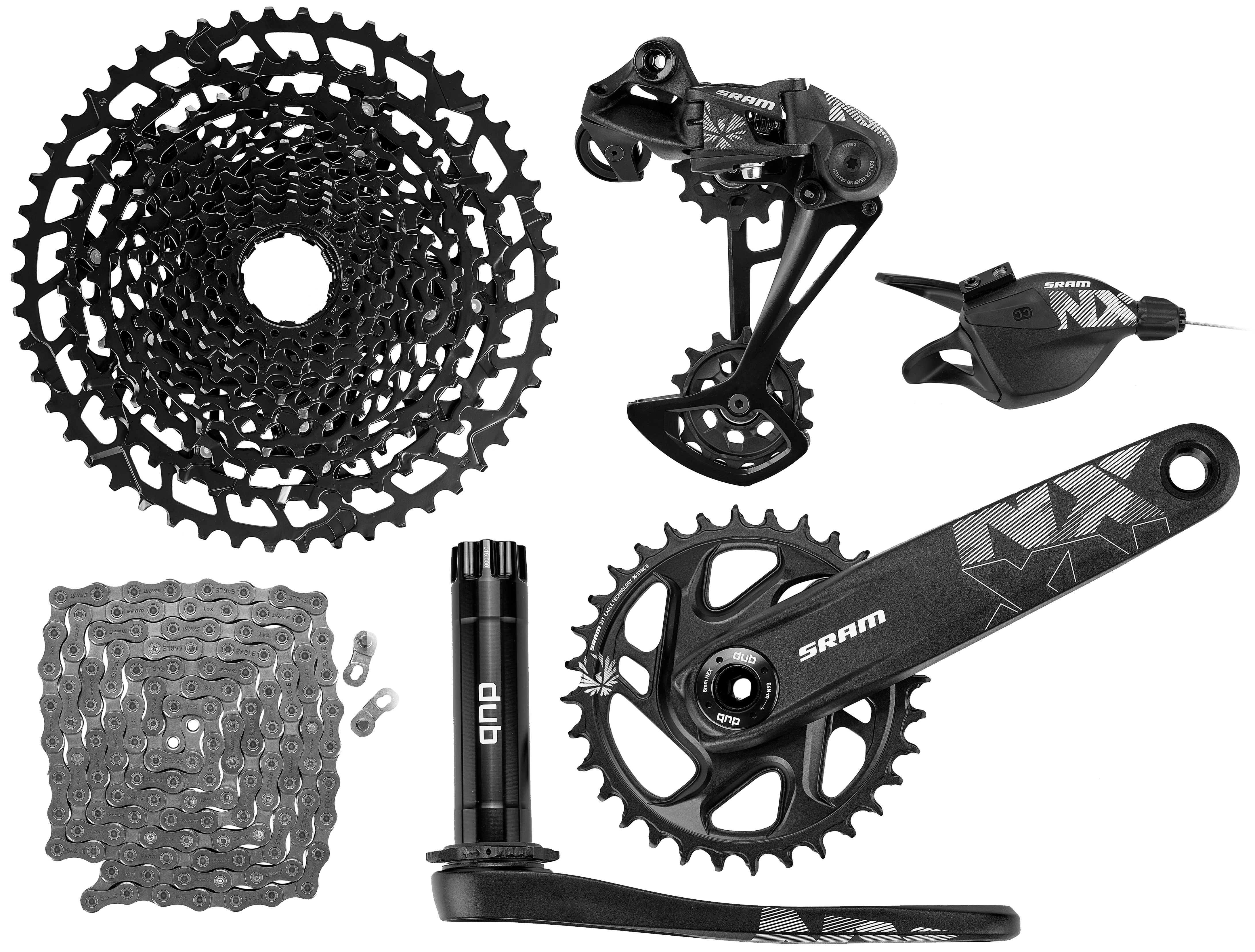 Groupe SRAM NX Eagle DUB 175 12 vitesses 32T X-Sync XG-1230