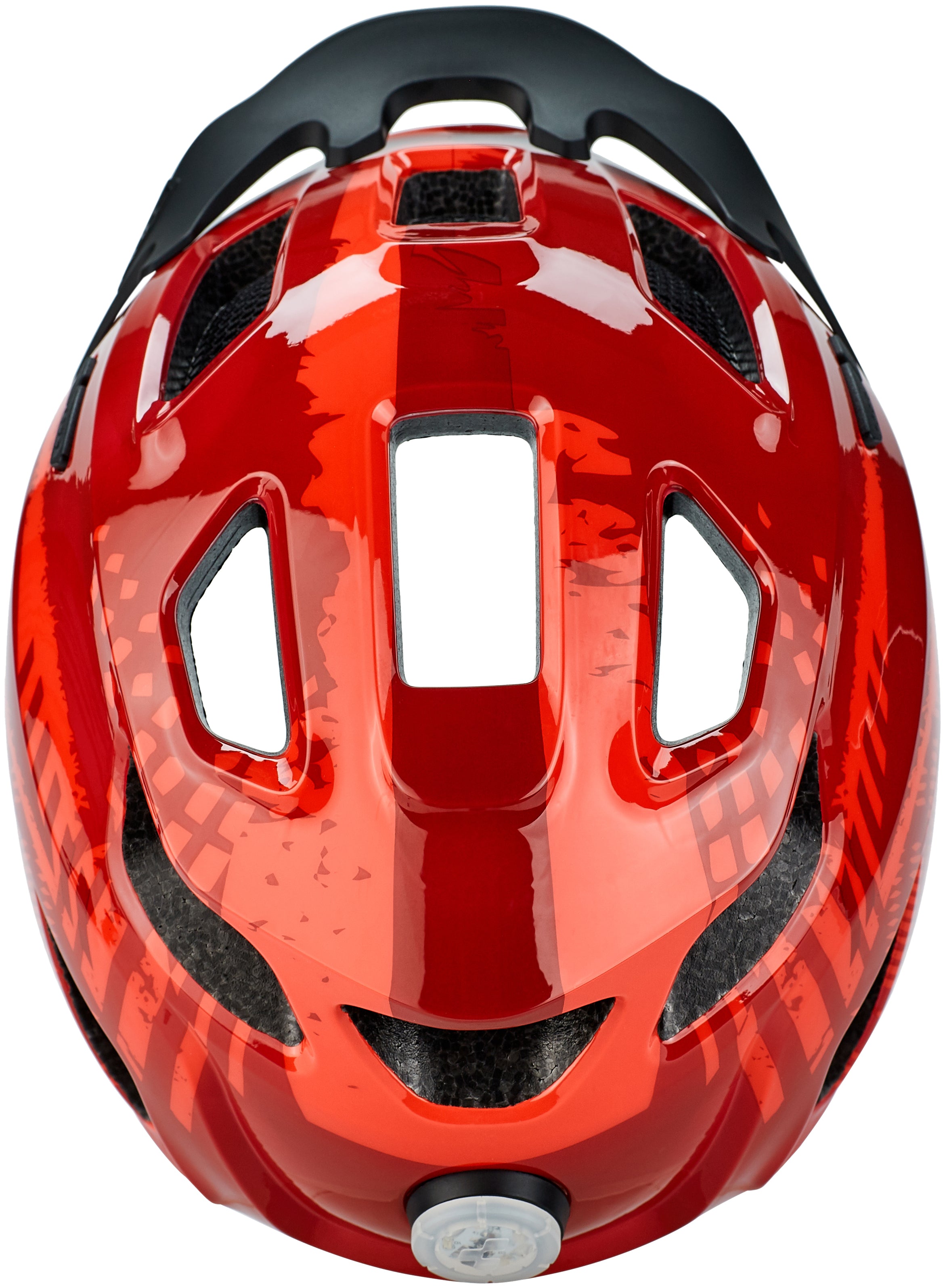 Casque CUBE ANT enfants rouge splash