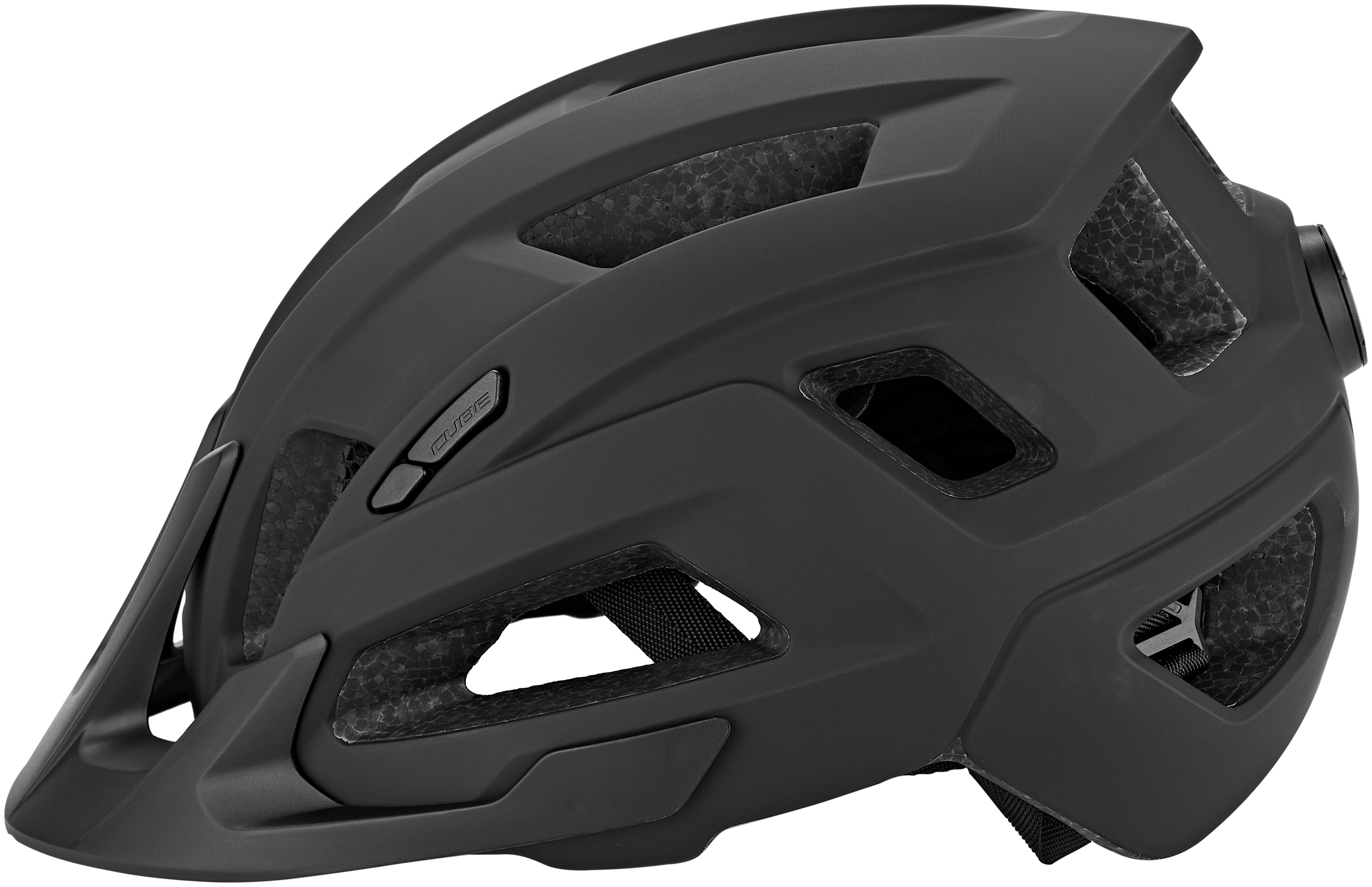 Casque CUBE STEEP noir mat