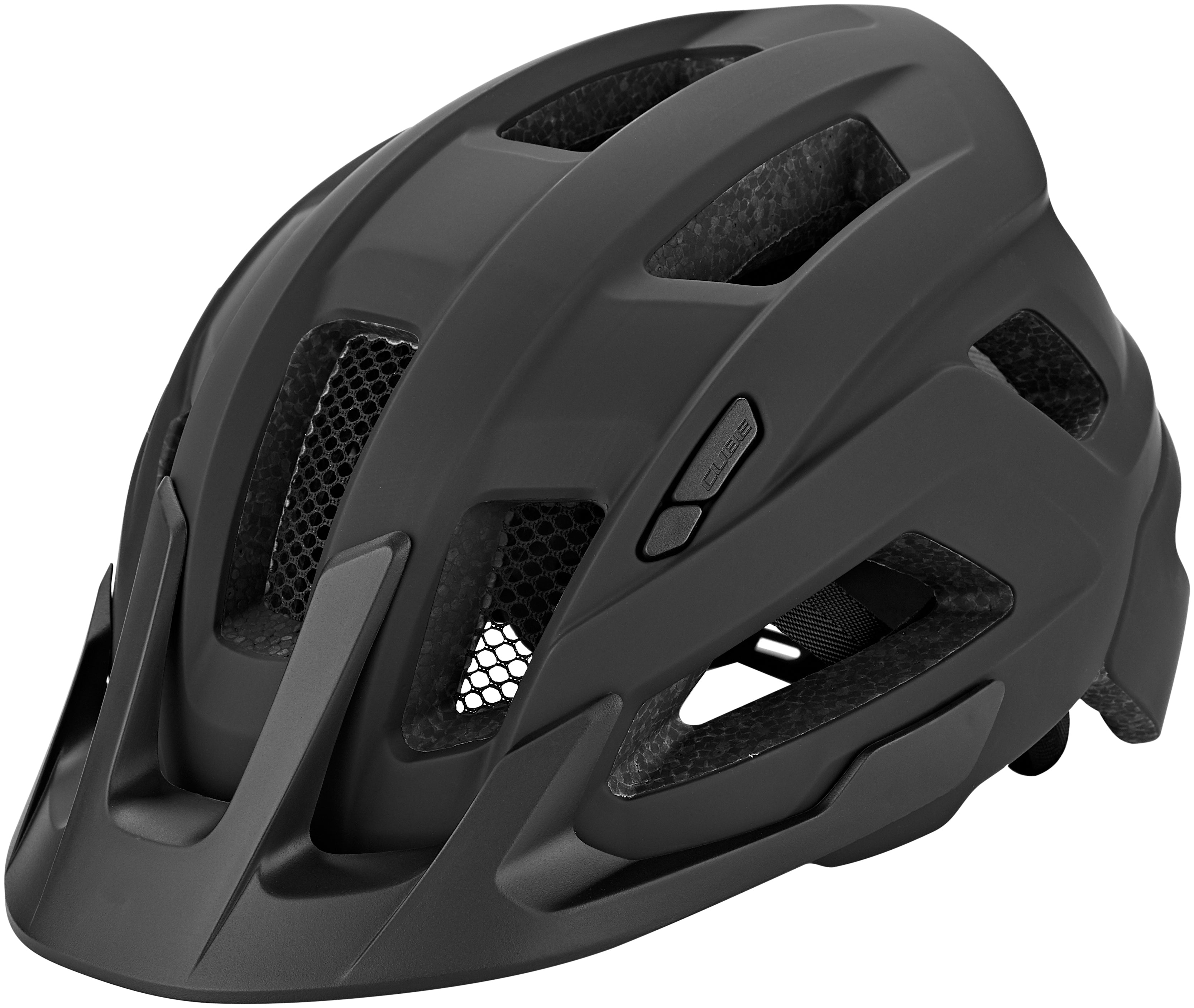 Casque CUBE STEEP noir mat