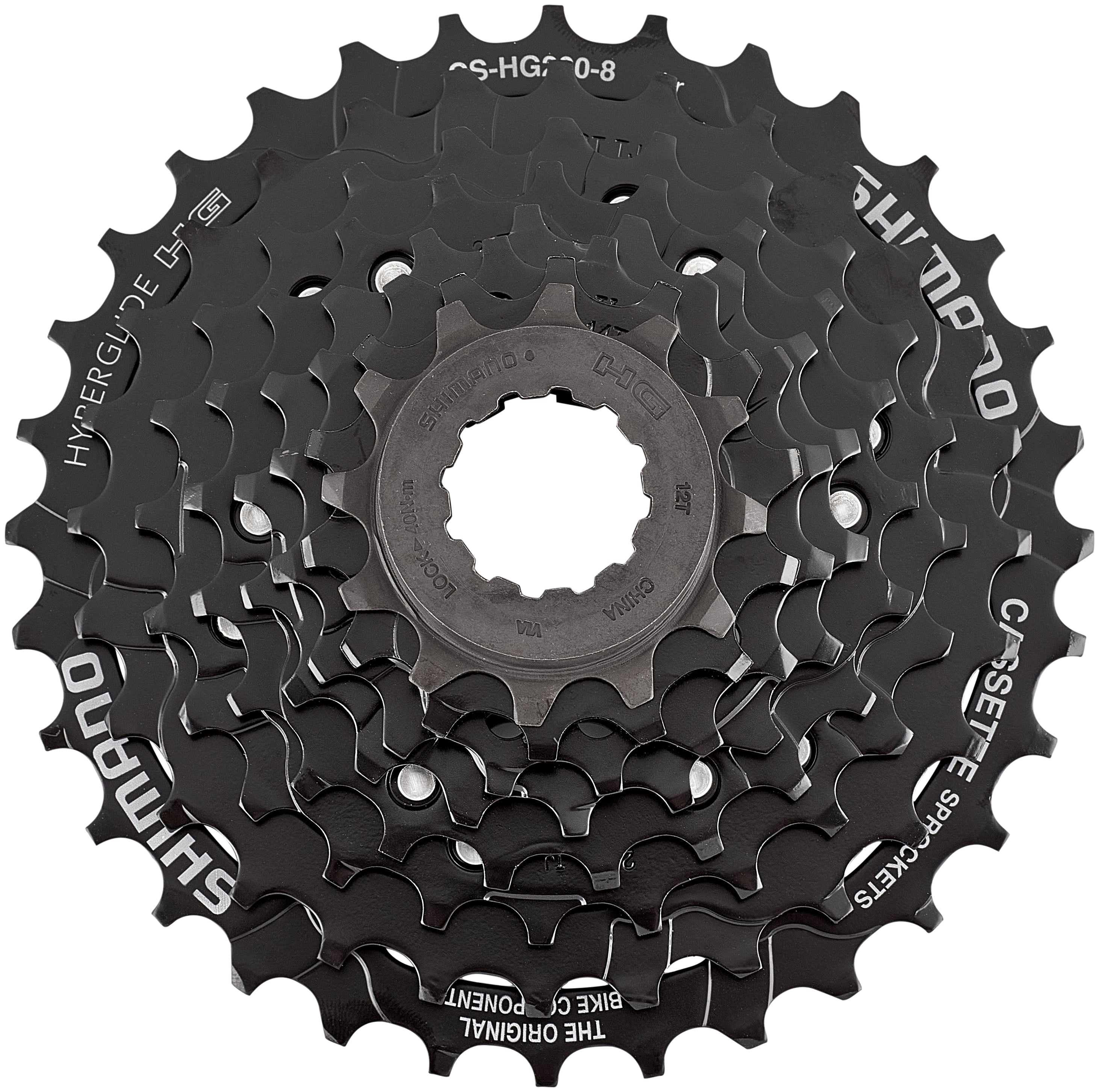 Cassette Shimano CS-HG200 8 vitesses noir