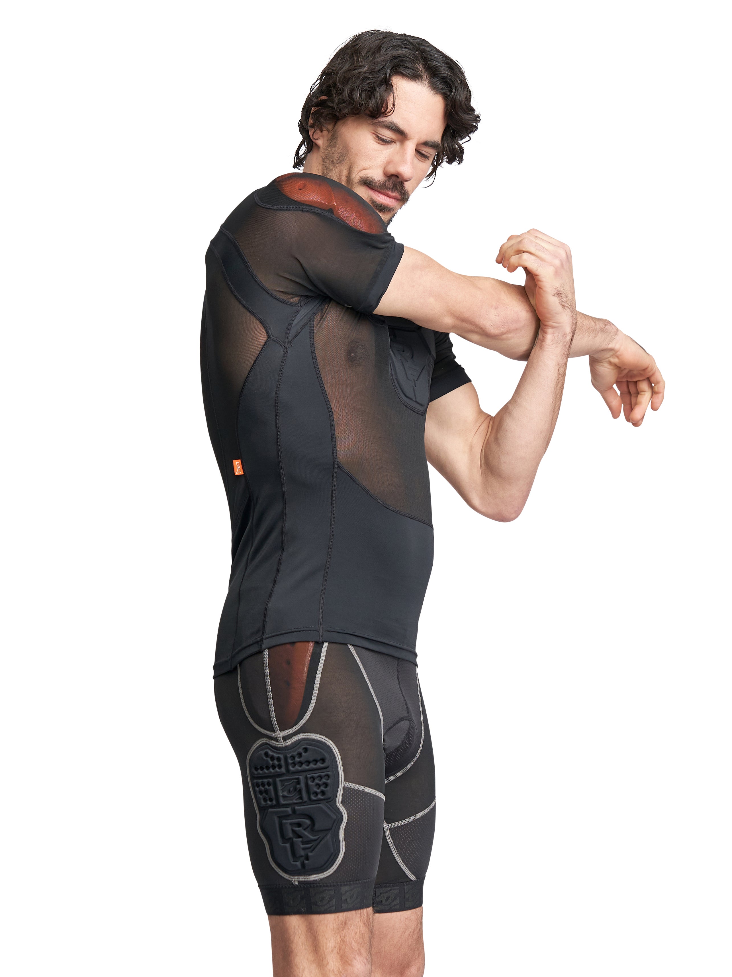 Maillot de protection Race Face Flank Core Stealth D3O Homme