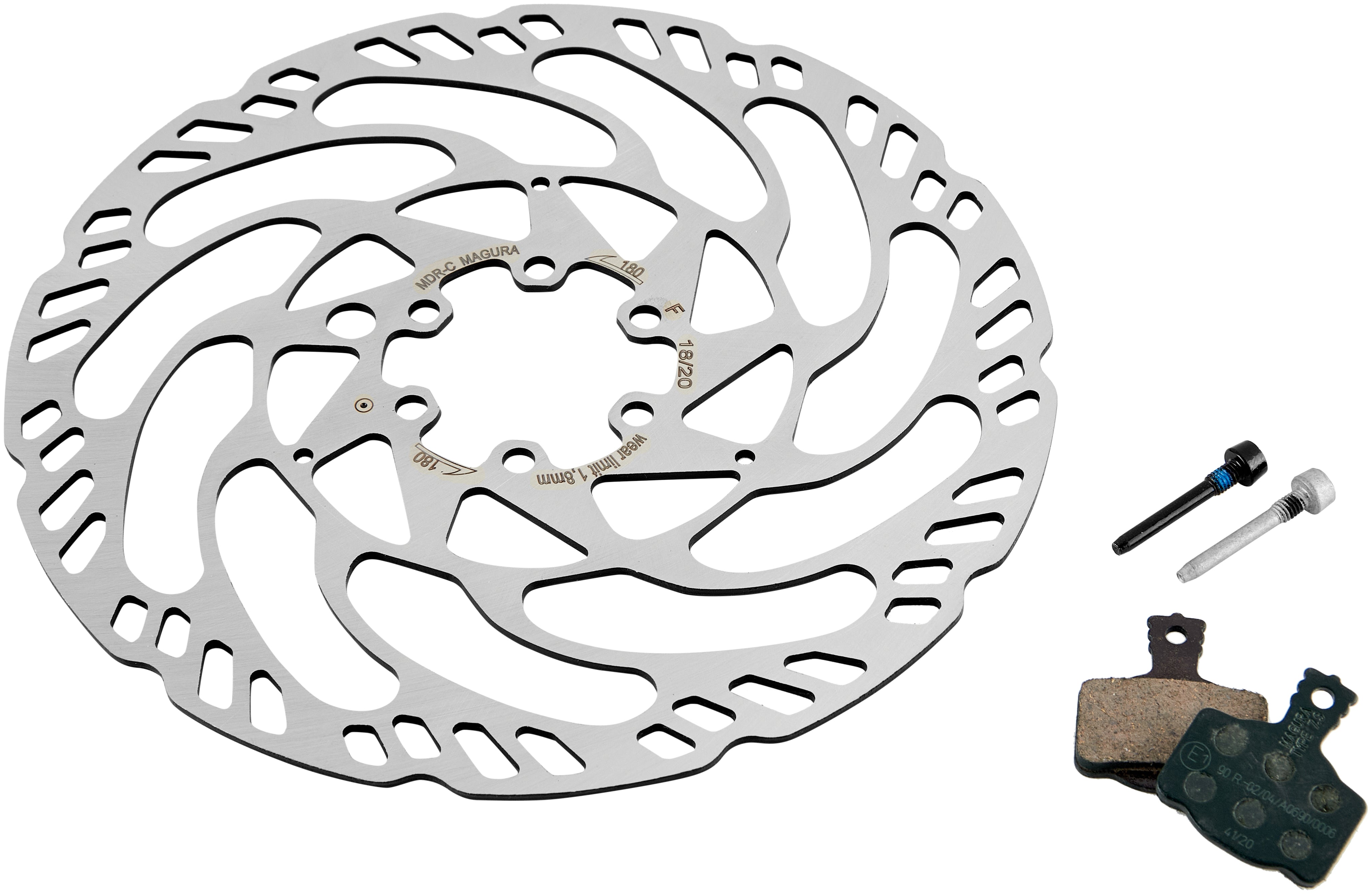 Kit optimisé Magura MT eSTOP avec disque de frein 7.S MDR-C 6 trous et plaquette de frein