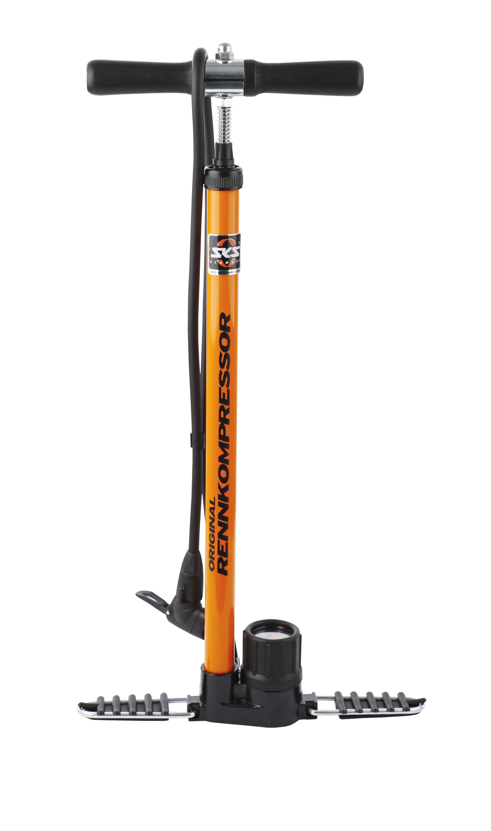 Pompe à pied compresseur SKS racing noir/orange