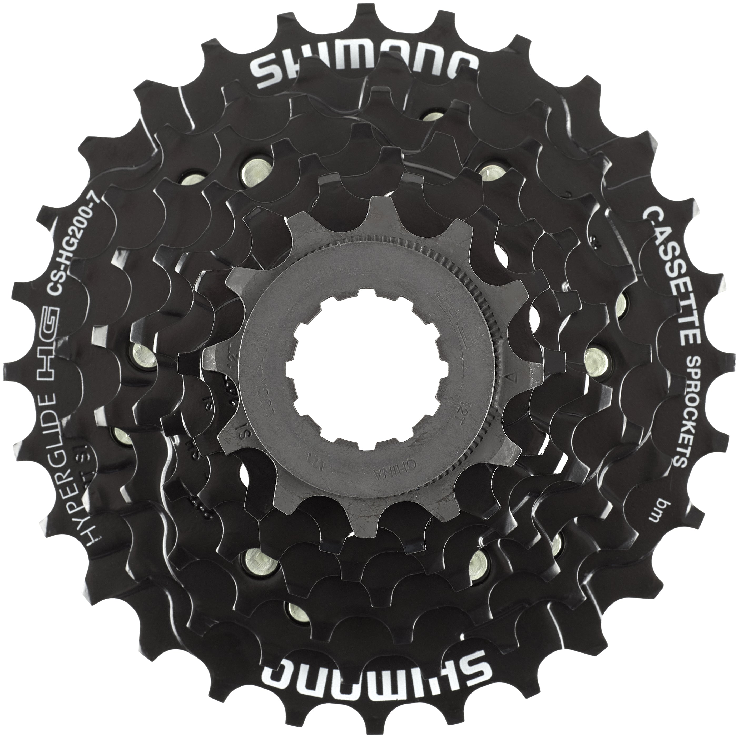 Cassette Shimano CS-HG200 7 vitesses 12/14/16/18/21/24/28 dents