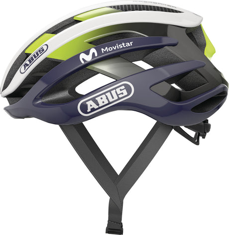 Casque ABUS Airbreaker Route Movistar Team