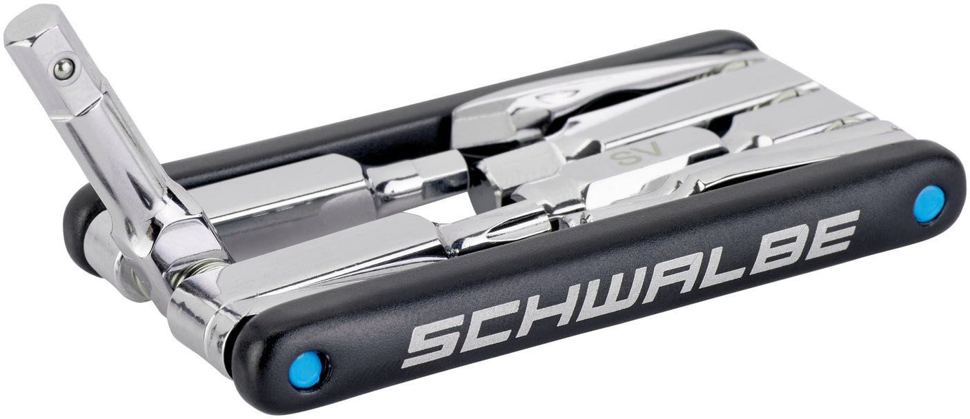 SCHWALBE Multitool 2.0 avec outil de valve noir/argent