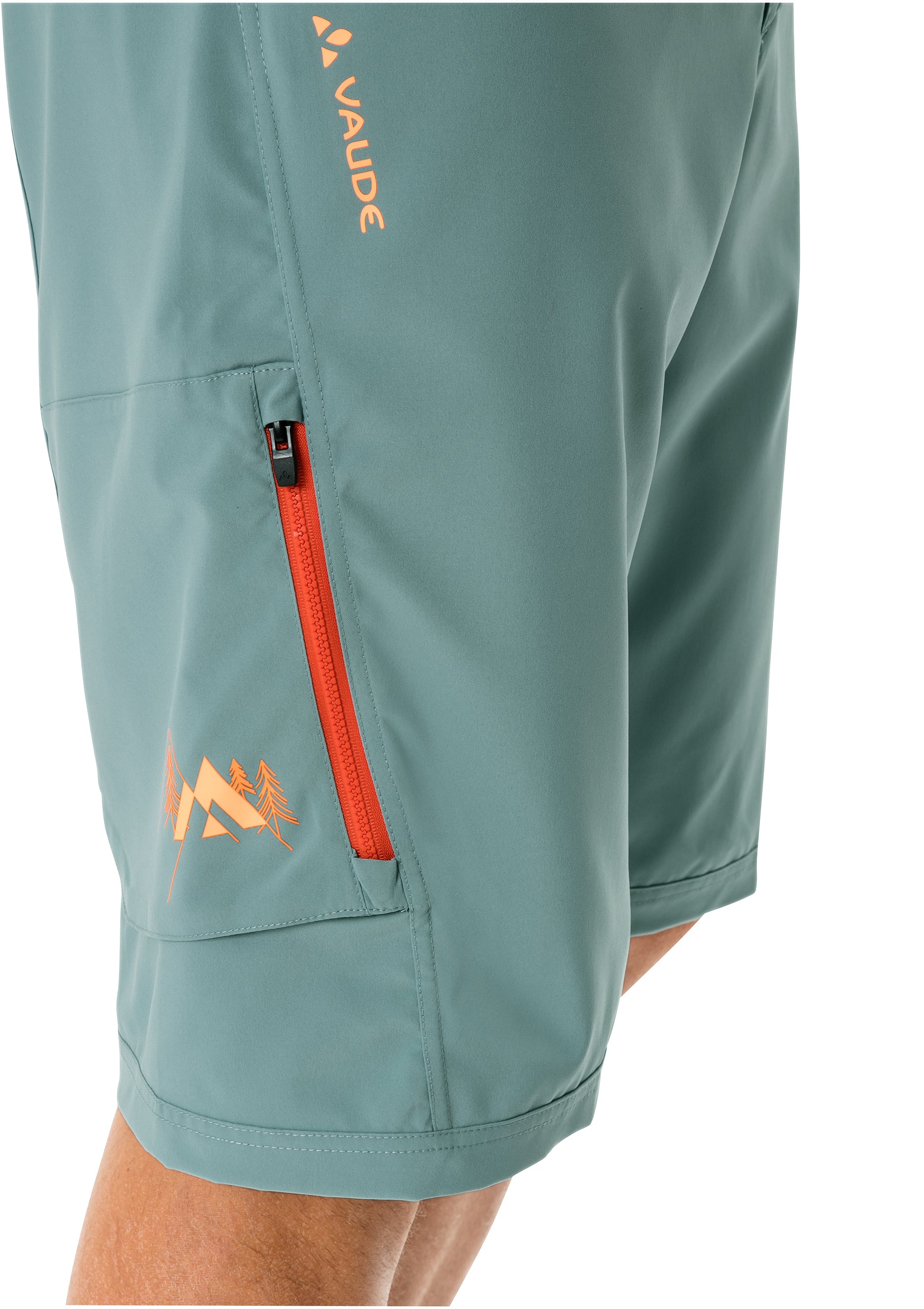 VAUDE Ledro Short Homme, pétrole