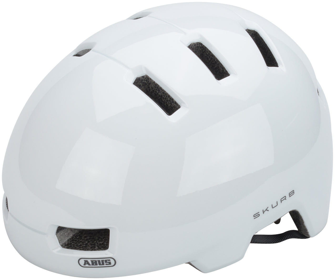 Casque ABUS Skurb Urban blanc perle