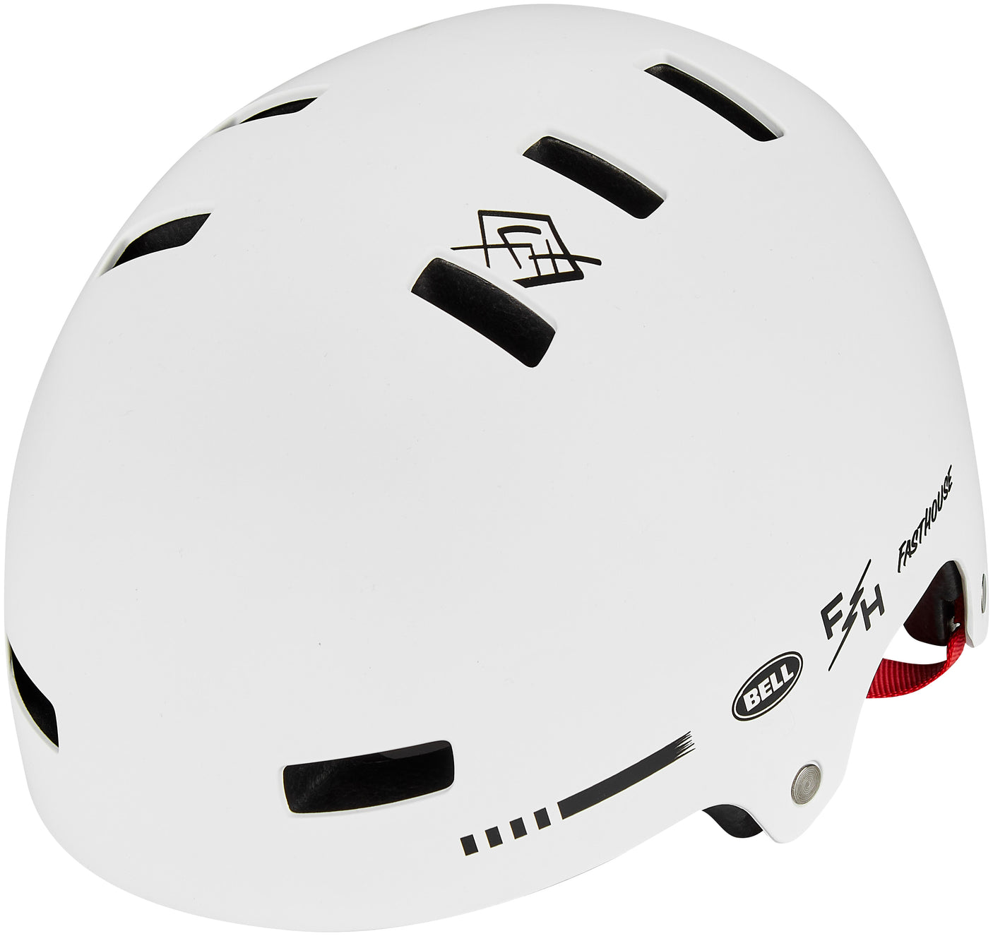 Casque Bell Local blanc