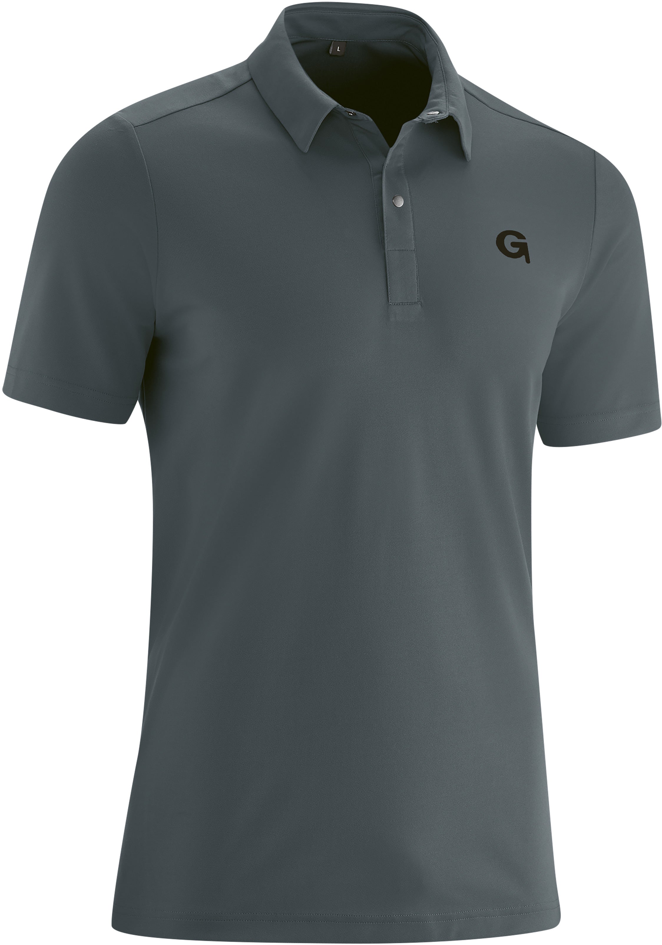 Gonso Almas polo de cyclisme manches courtes homme gris