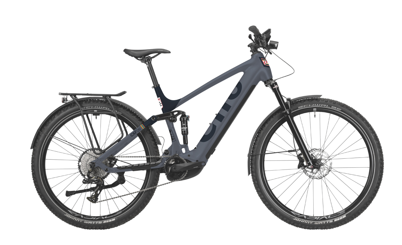 Cilo Rivercross CXF°06+ 750Wh bleu clair