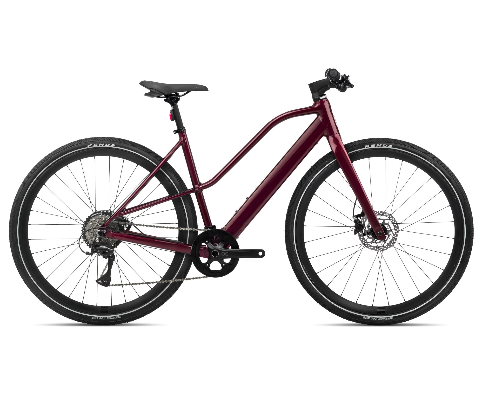 Orbea VIBE MID H30 Rouge Bordeaux Métallisé (2024)