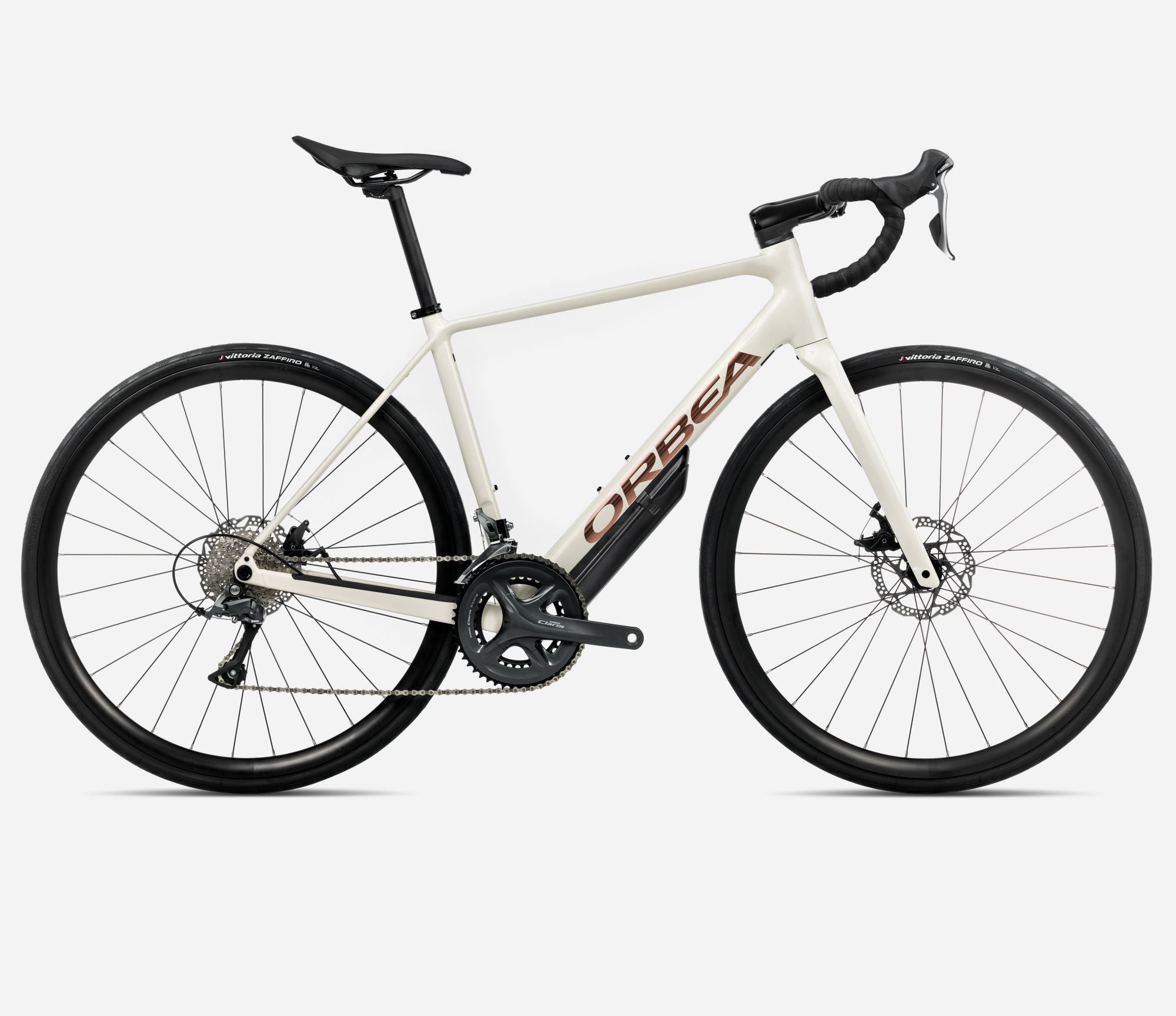 Orbea AVANT H60 Blanc Ivoire - Titan Bronze Brillant (2025)