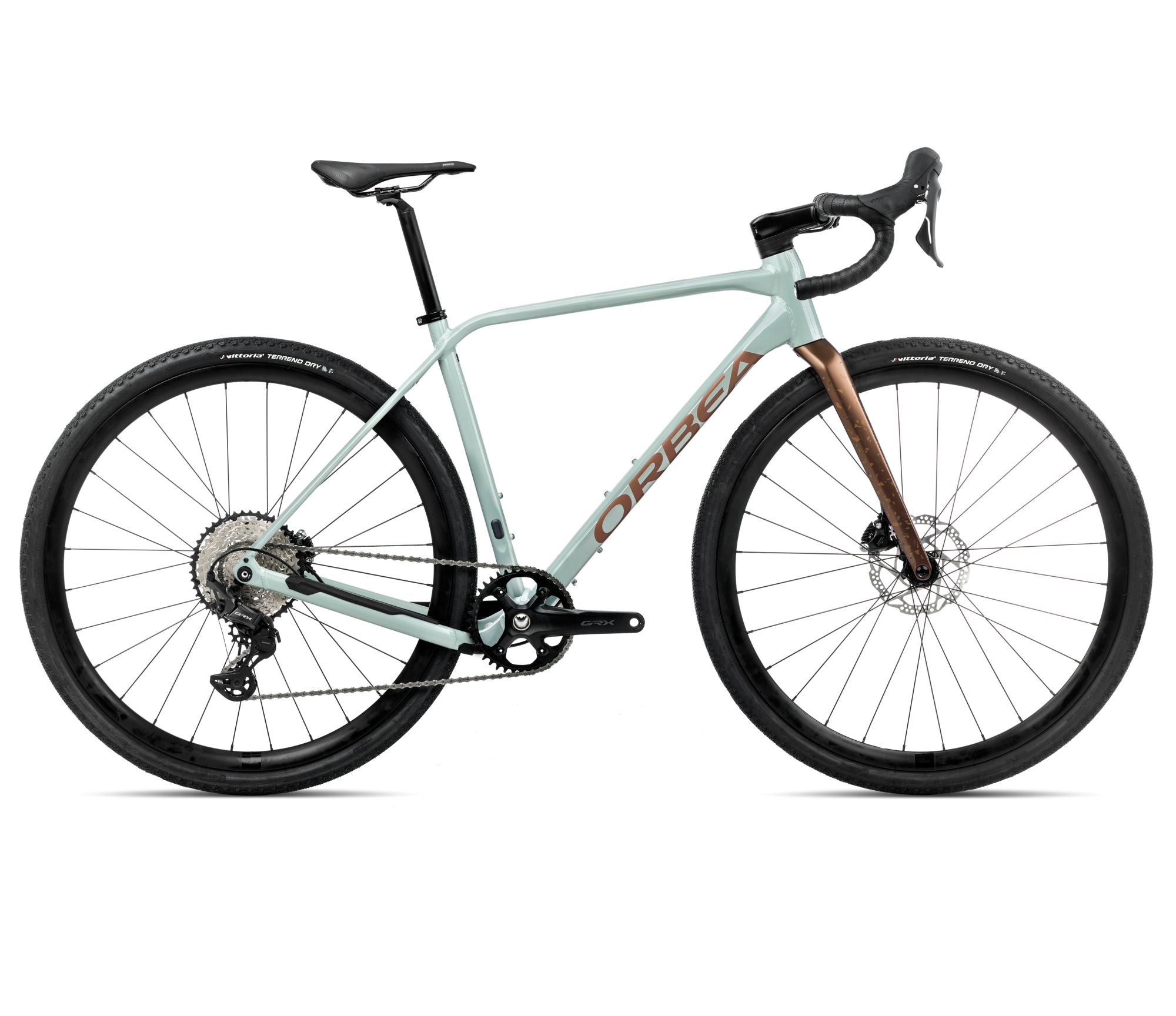 Orbea TERRA H30 1X Vert Infini - Blanc Ivoire Brillant (2025)