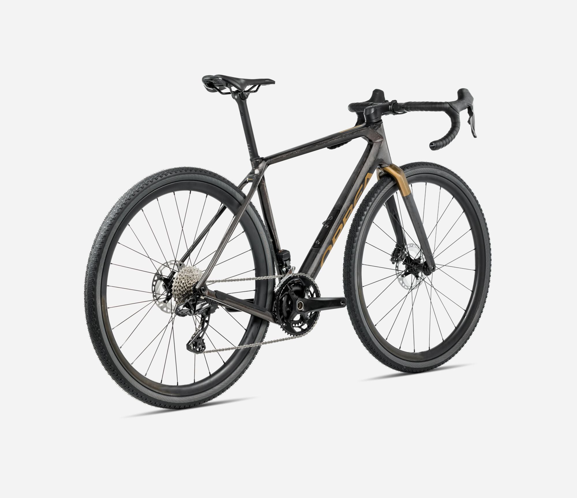 Orbea TERRA M30TEAM 1X Cosmic Carbon View - Vert Olive Métallisé (2025)