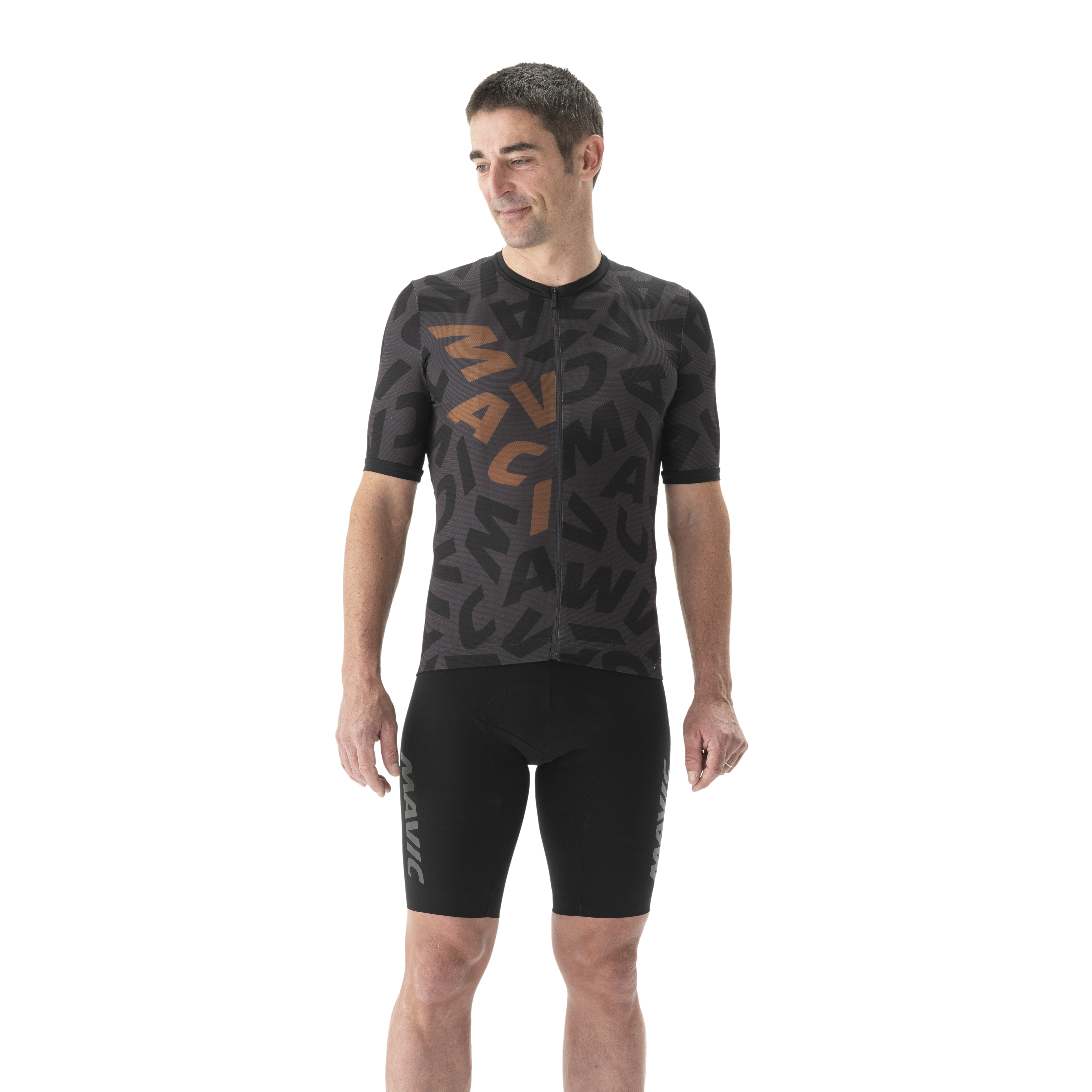 Mavic Aksium Graphic Jersey Herren carbone