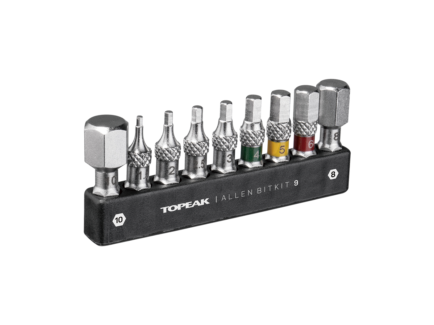 Topeak Jeu d'embouts Allen 9 pièces