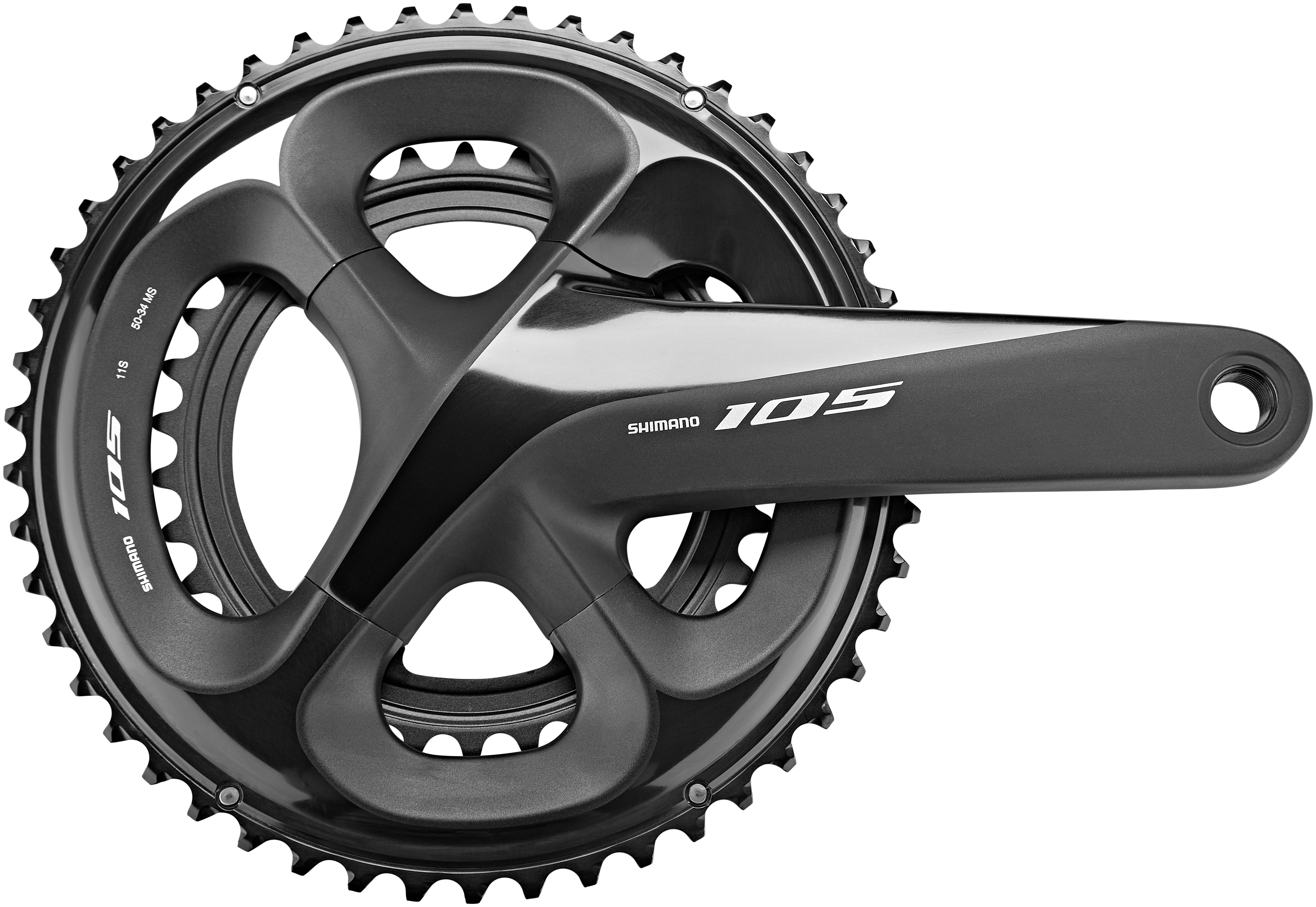 Pédalier Shimano 105 FC-R7000 2x11 50/34 noir