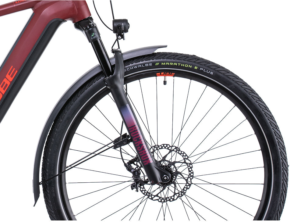 Cube Kathmandu Hybrid SL 750 rouge foncé