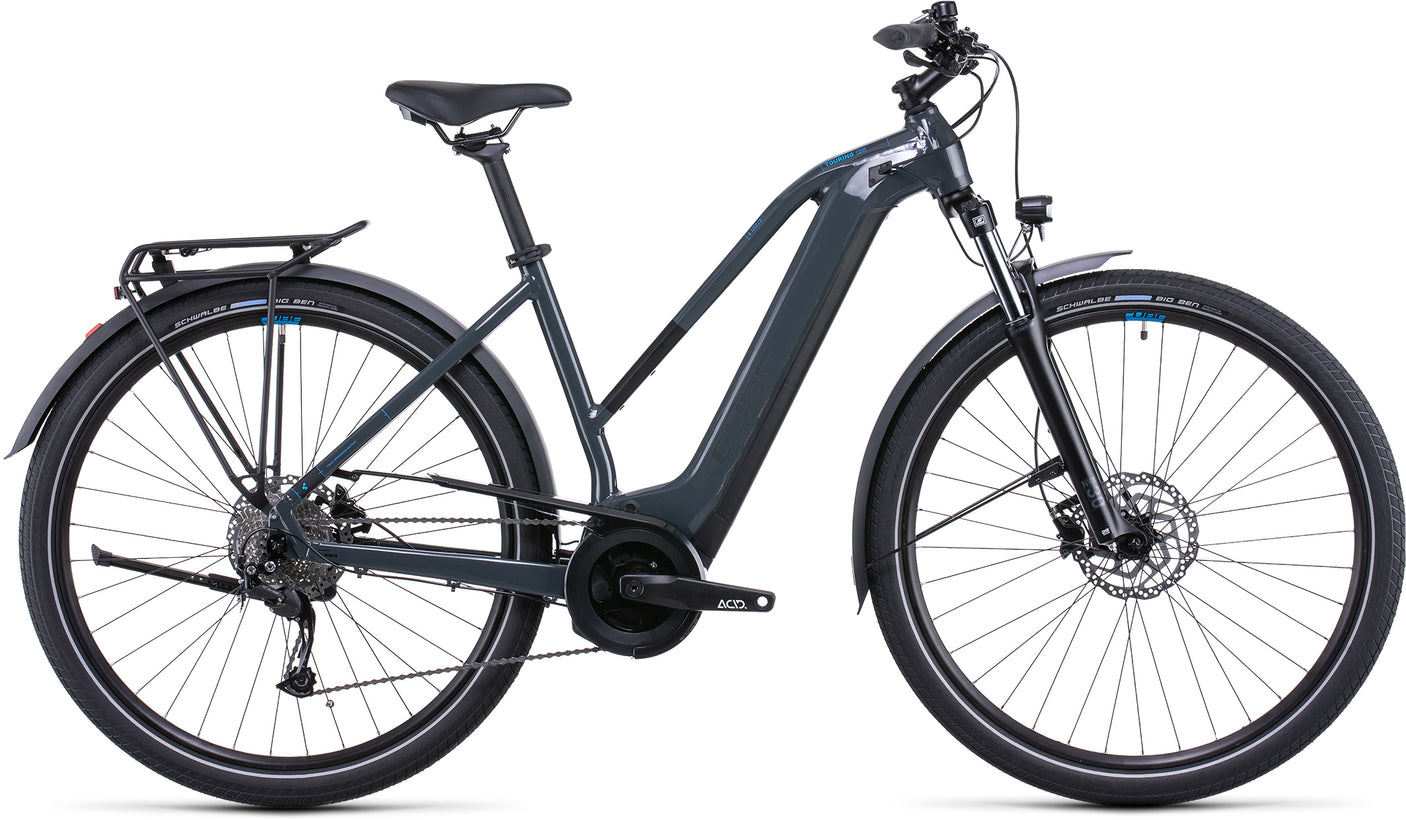 Cube Touring Hybrid ONE 400 gris et bleu