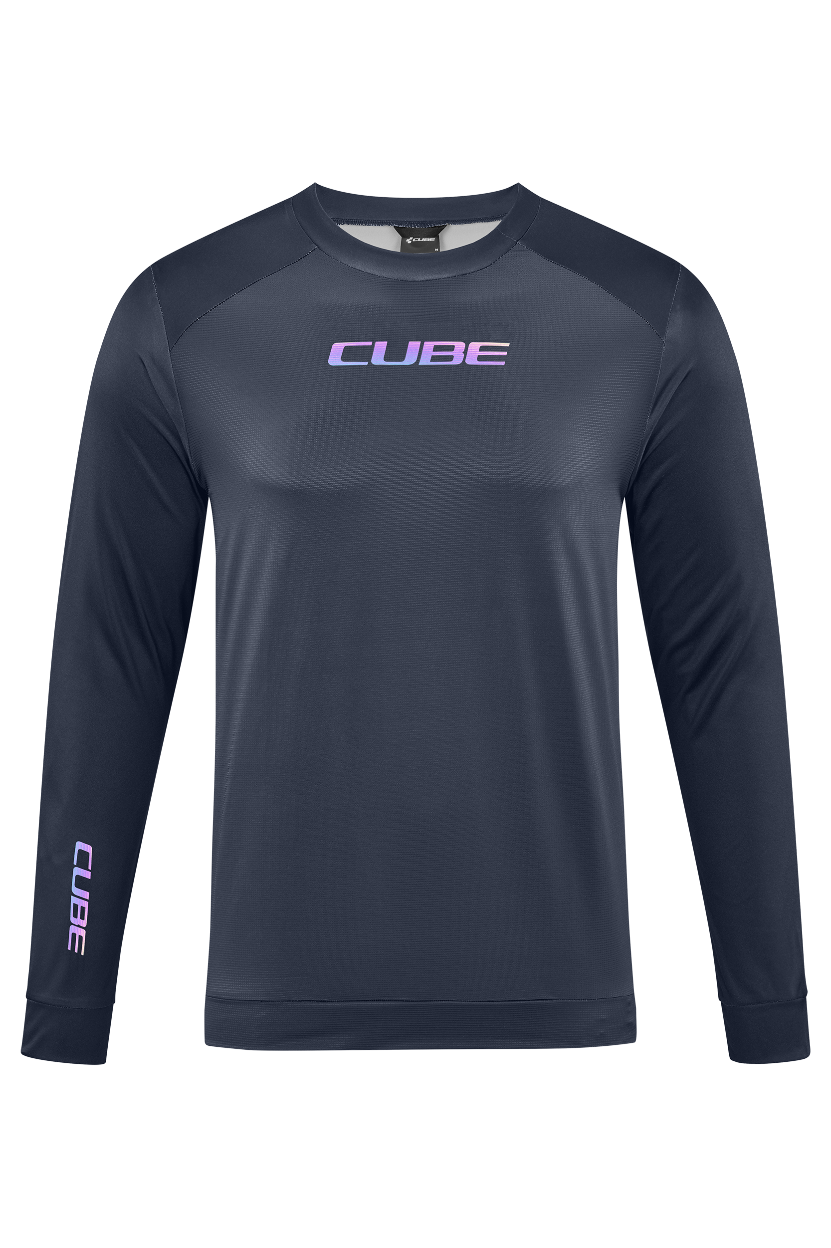 CUBE ATX maillot col rond manches longues noir homme