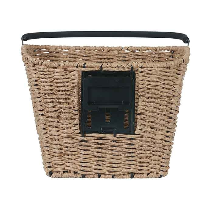 Panier de guidon Basil Bremen Rattan Look KF beige