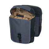 Basil Miles sac porte-bagages double 34l bleu/noir