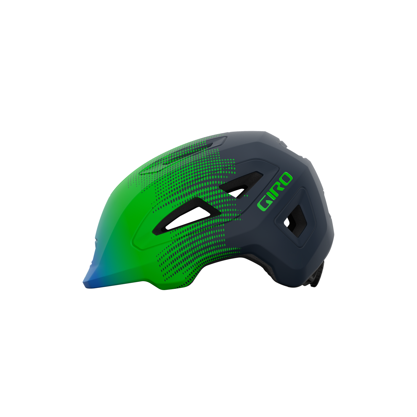 Giro Scamp II Helm matte blue/green towers