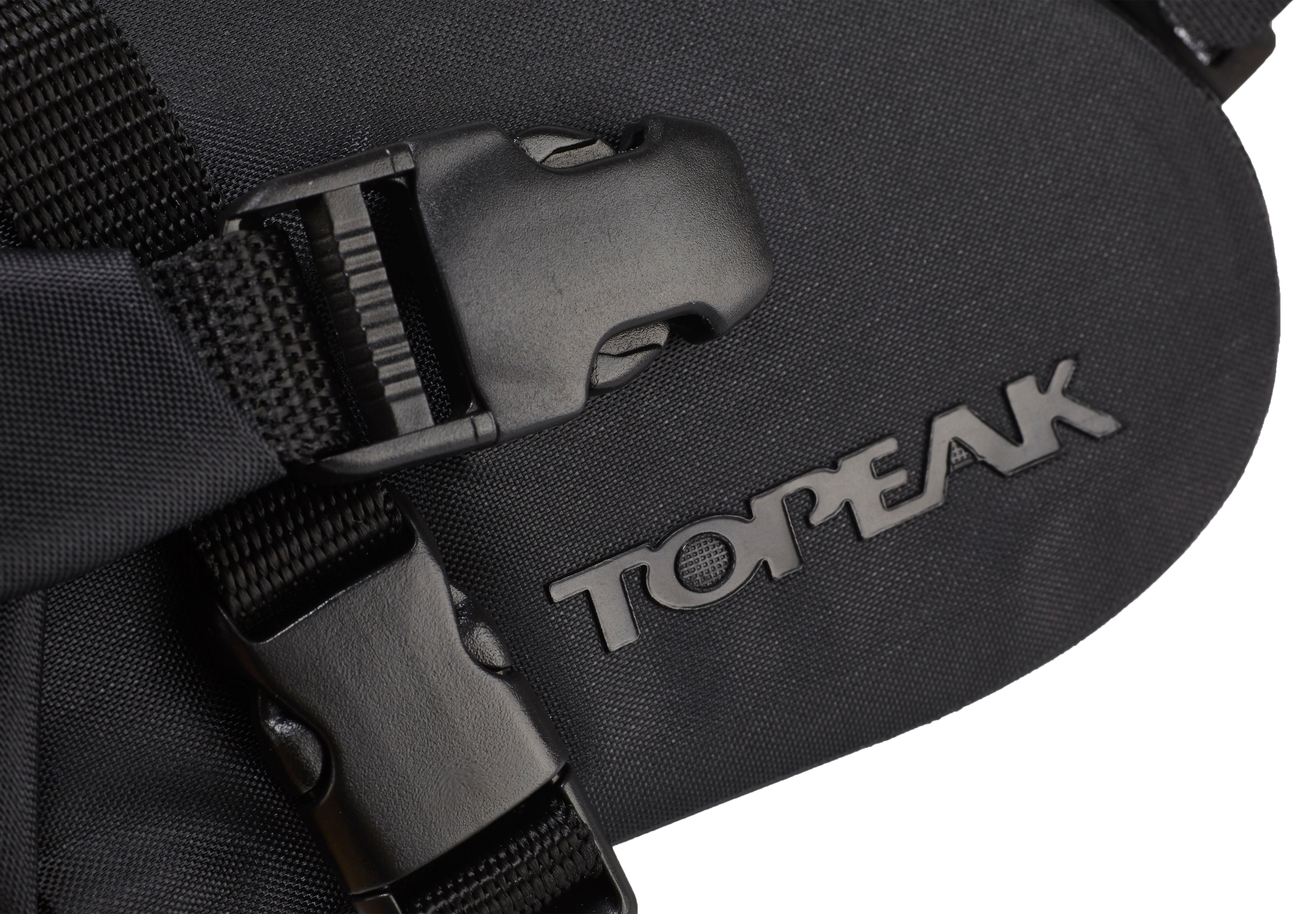 Sacoche de selle Topeak Wedge DryBag Strap noir