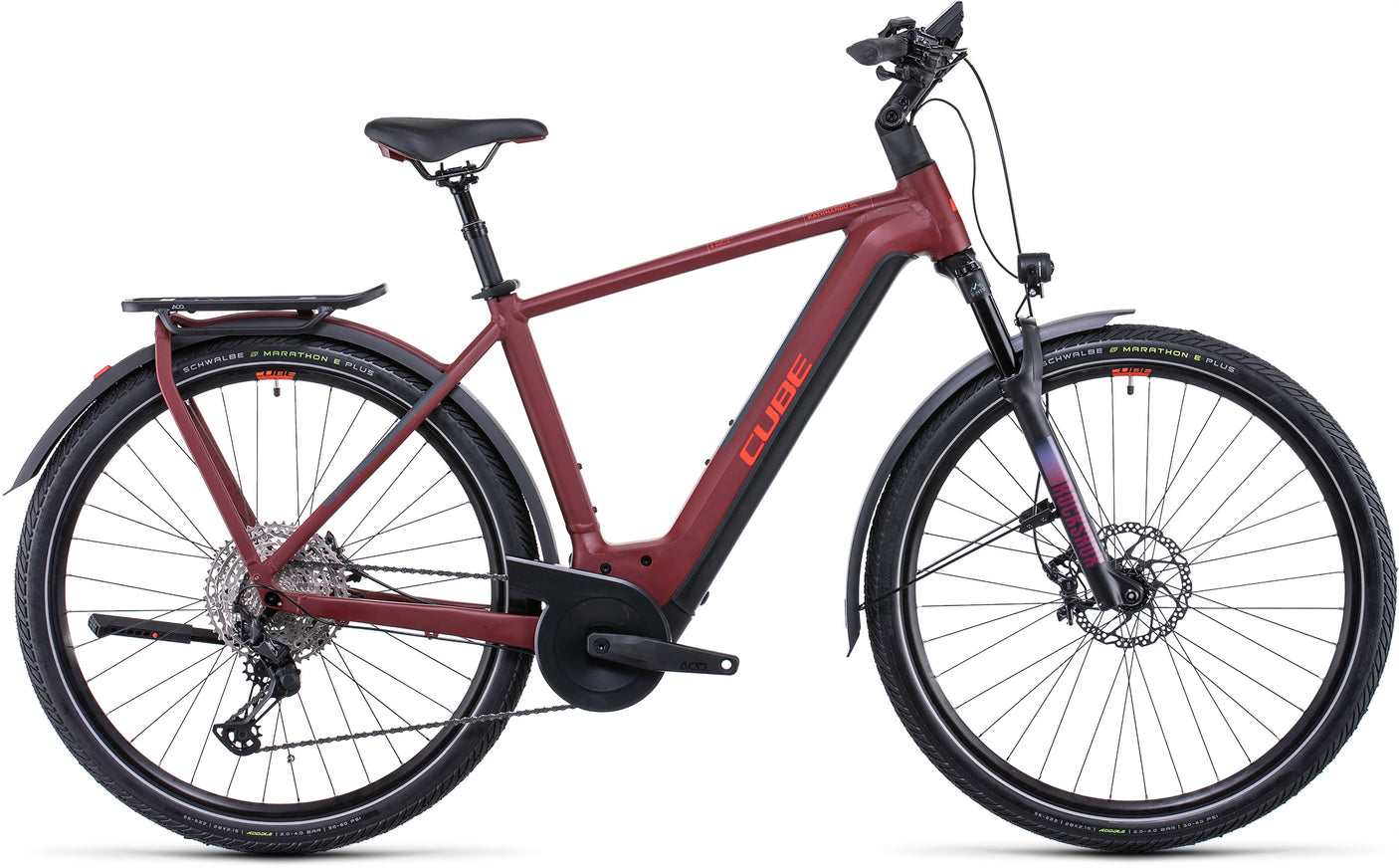 Cube Kathmandu Hybrid SL 750 rouge foncé