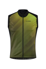 Gilet softshell CUBE BLACKLINE Sécurité noir et jaune fluo