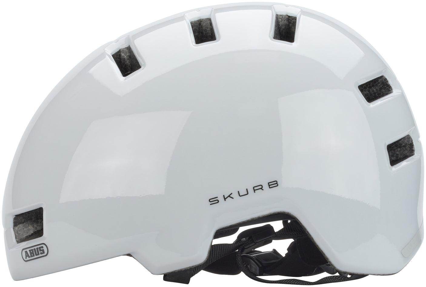 Casque ABUS Skurb Urban blanc perle