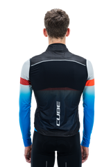 Gilet coupe-vent CUBE TEAMLINE noir