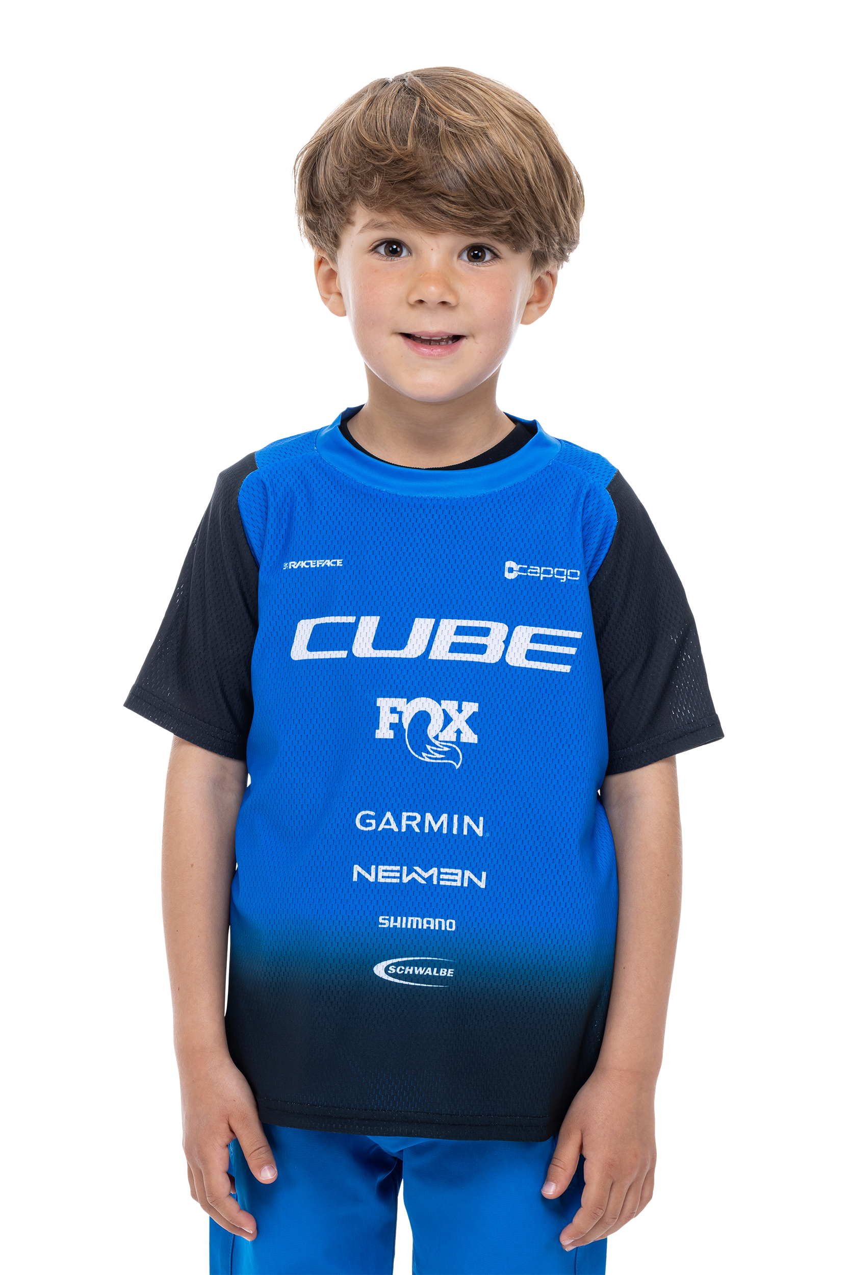 Maillot CUBE VERTEX ROOKIE X Actionteam manches courtes