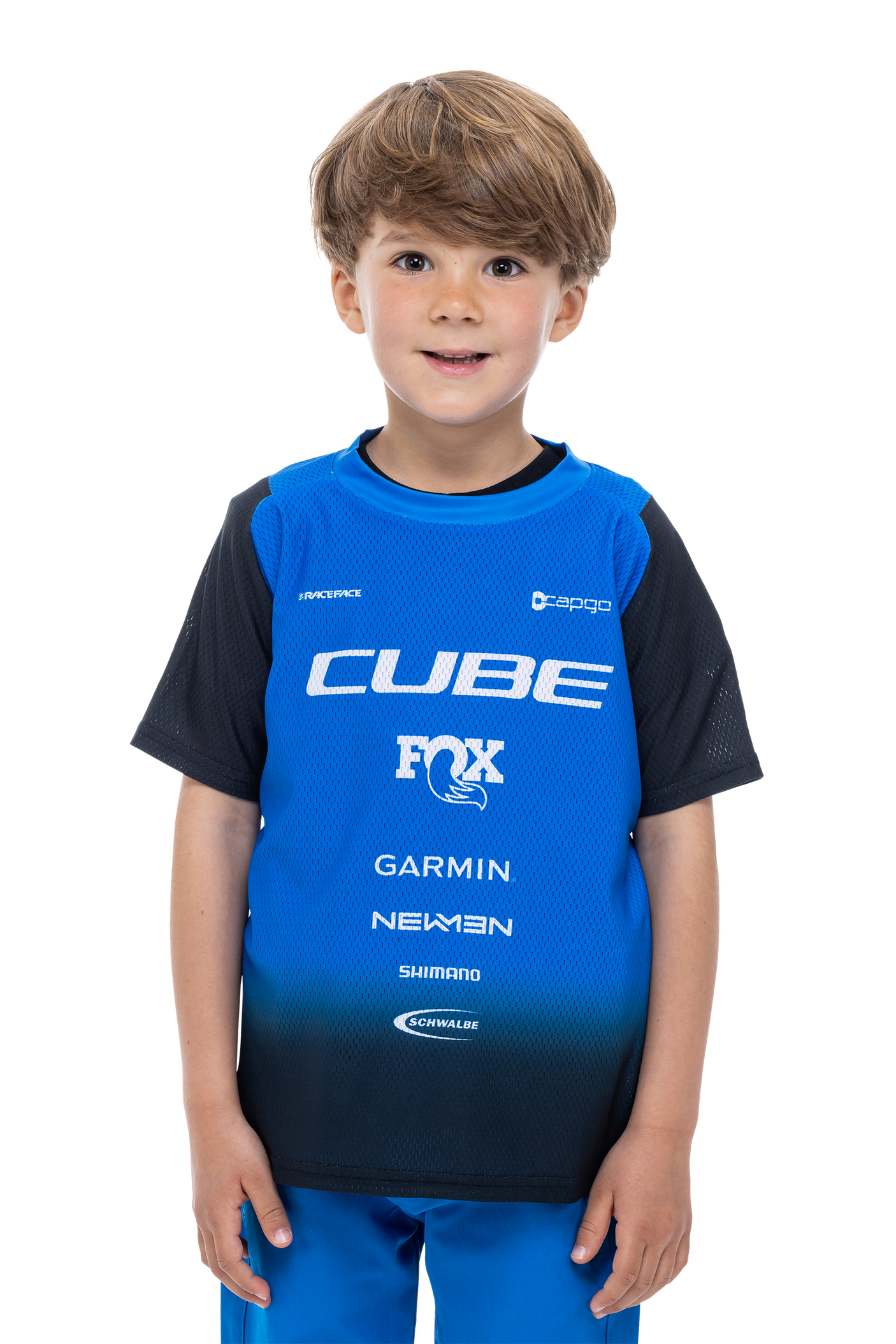 Maillot CUBE VERTEX ROOKIE X Actionteam manches courtes