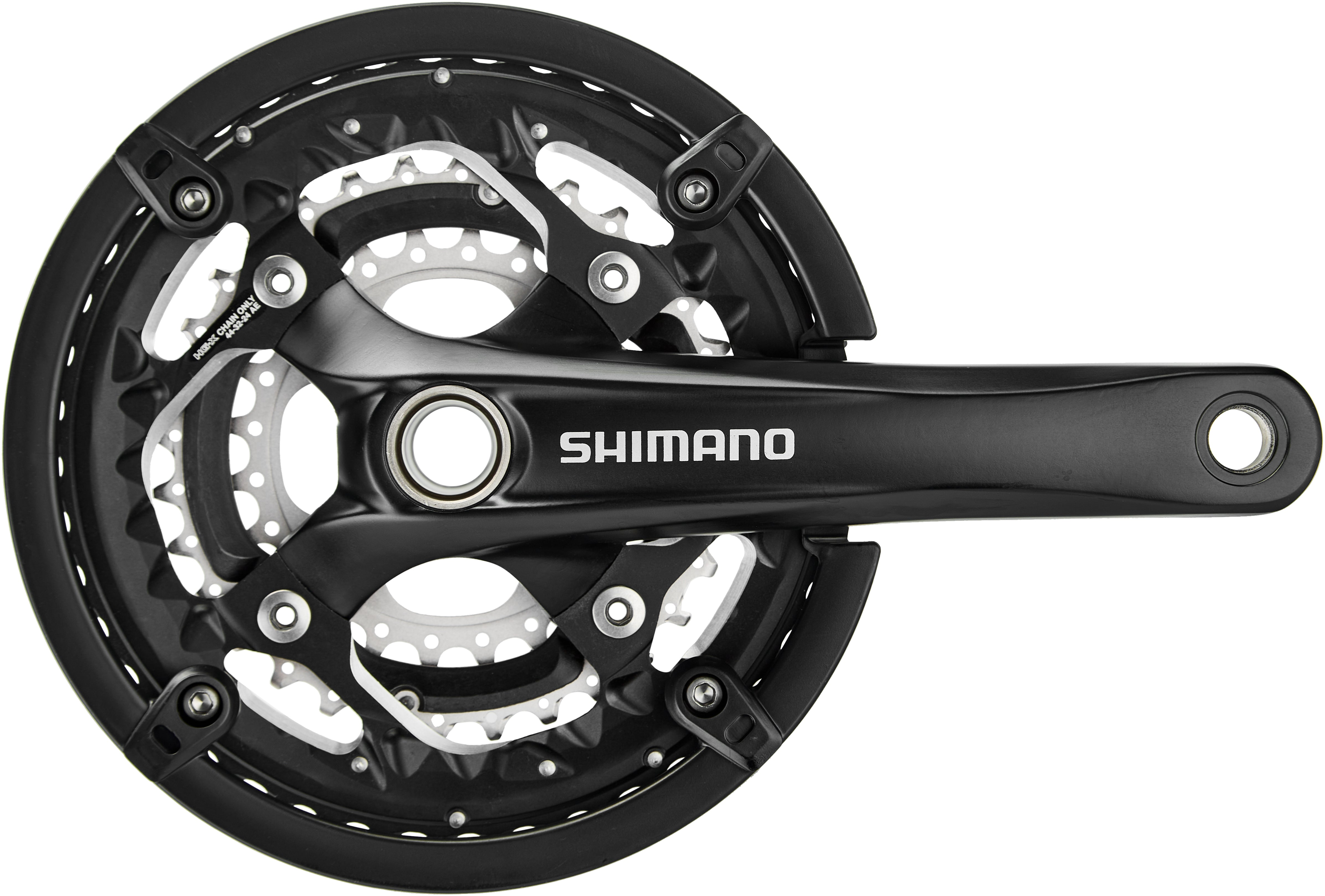 Pédalier Shimano Trekking FC-T551 3x10 44/32/24 dents dont SM-BB52 noir