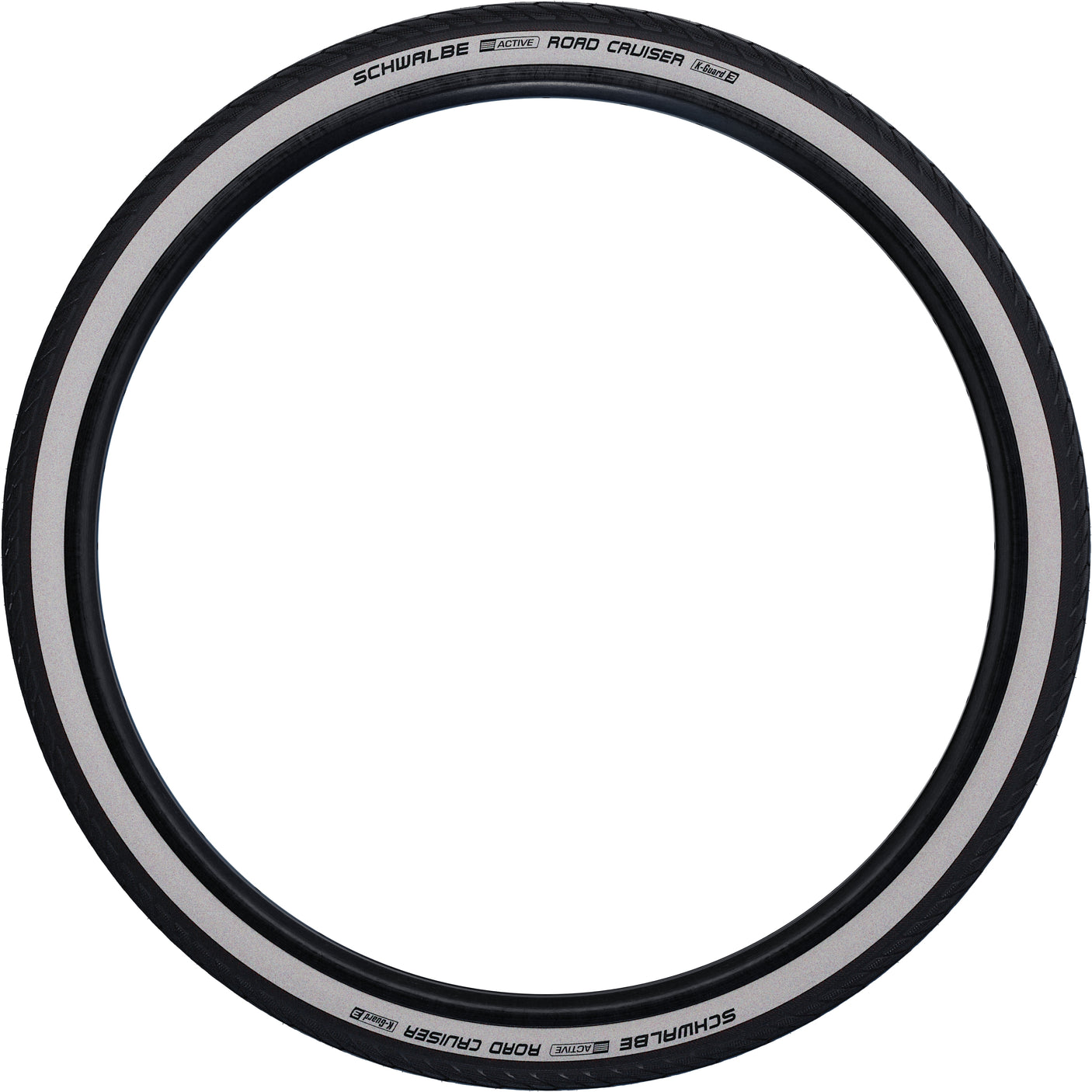 Pneu à pneu SCHWALBE Road Cruiser 28x1,25" K-Guard Active blanc