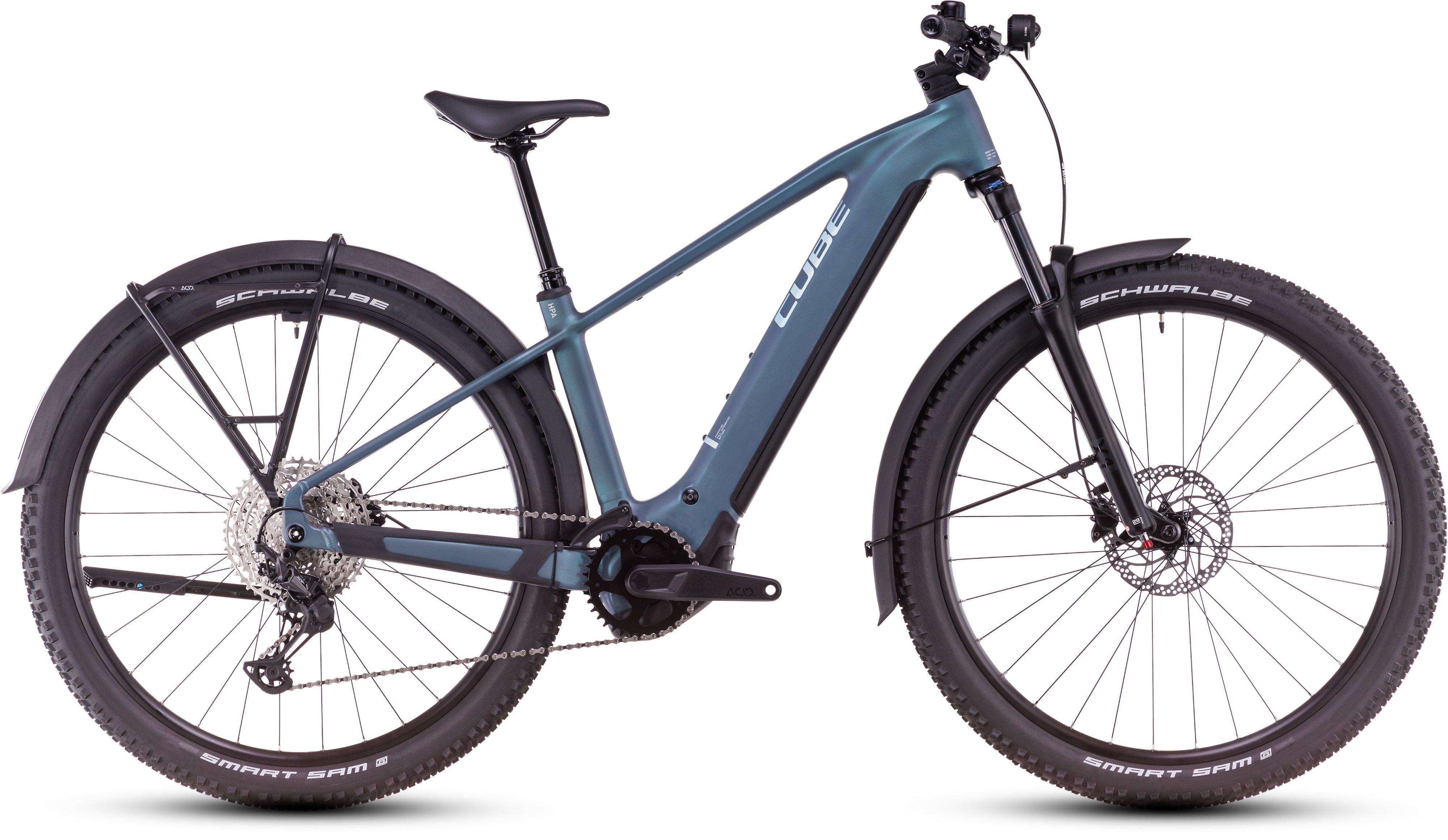 Cube Reaction Hybrid Pro 800 Allroad gris émeraude et prisme (2025)