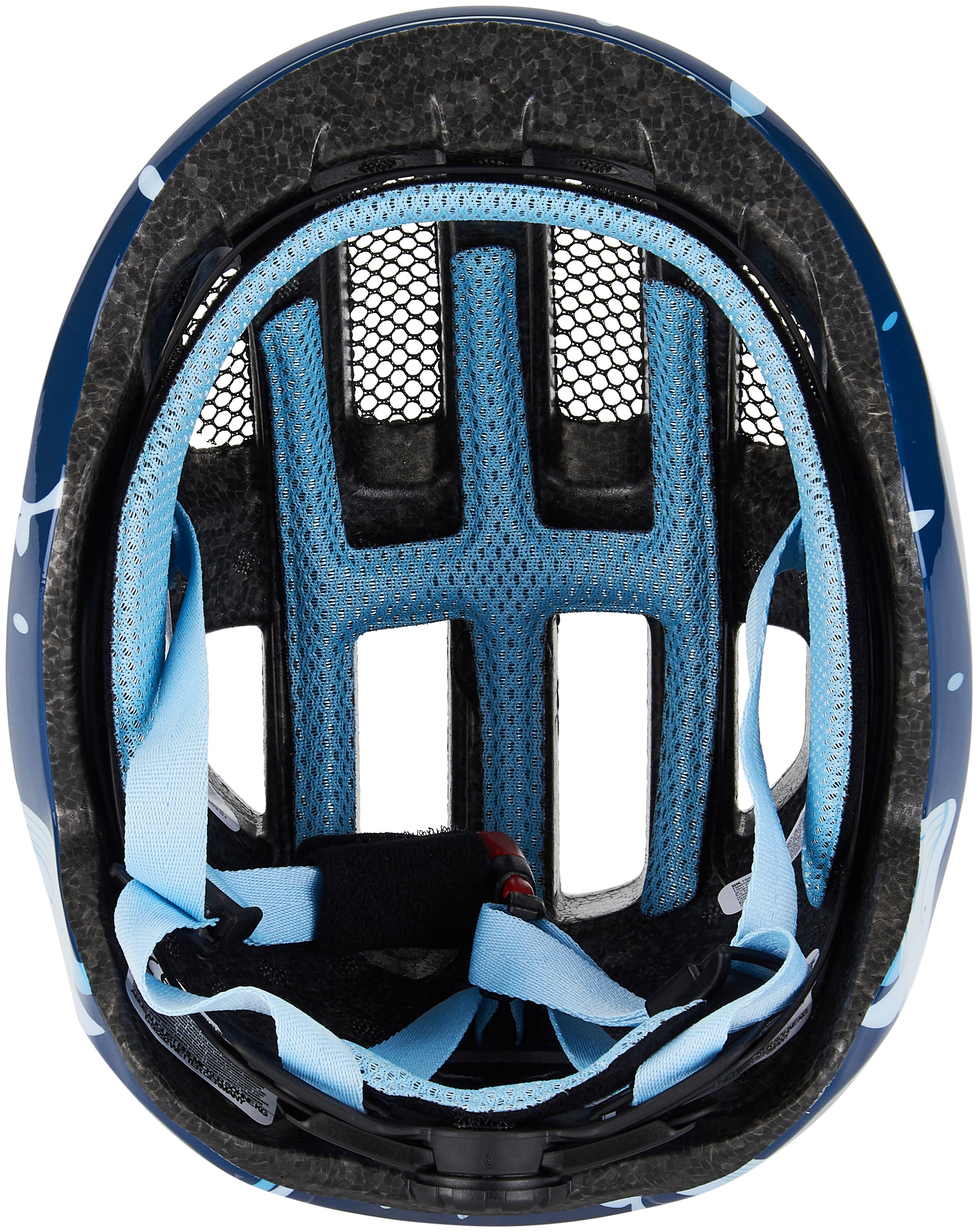 ABUS Smiley 3.0 Casque Enfant, baleine bleue