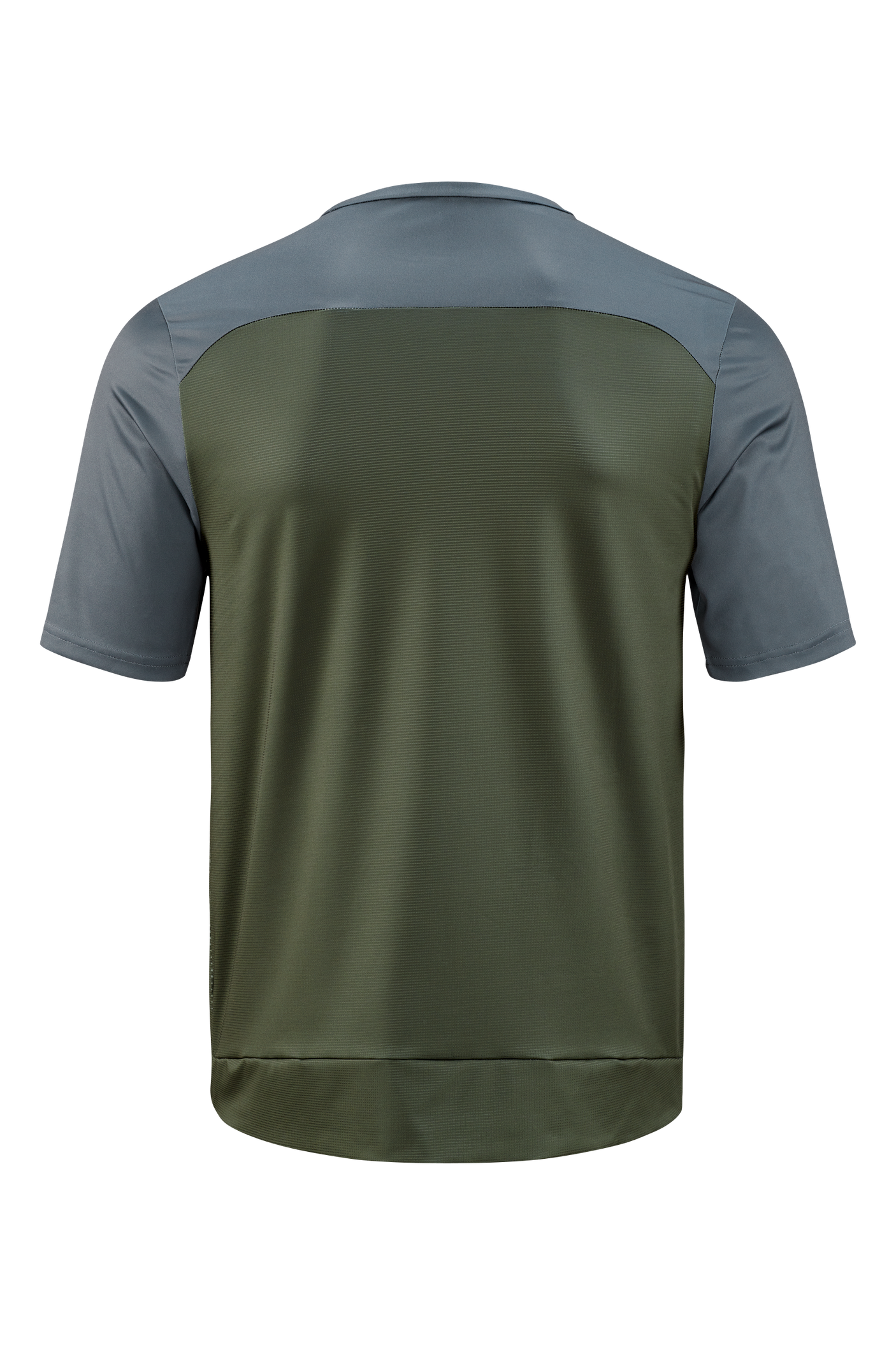 CUBE ATX maillot ras du cou TM manches courtes olive´n´grey homme