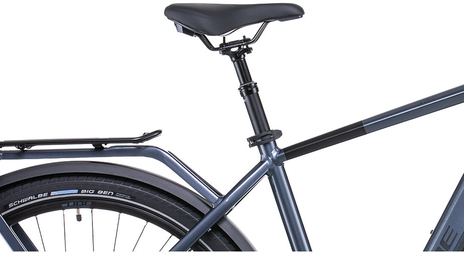 Cube Touring Hybrid Pro 625 gris métallisé et noir